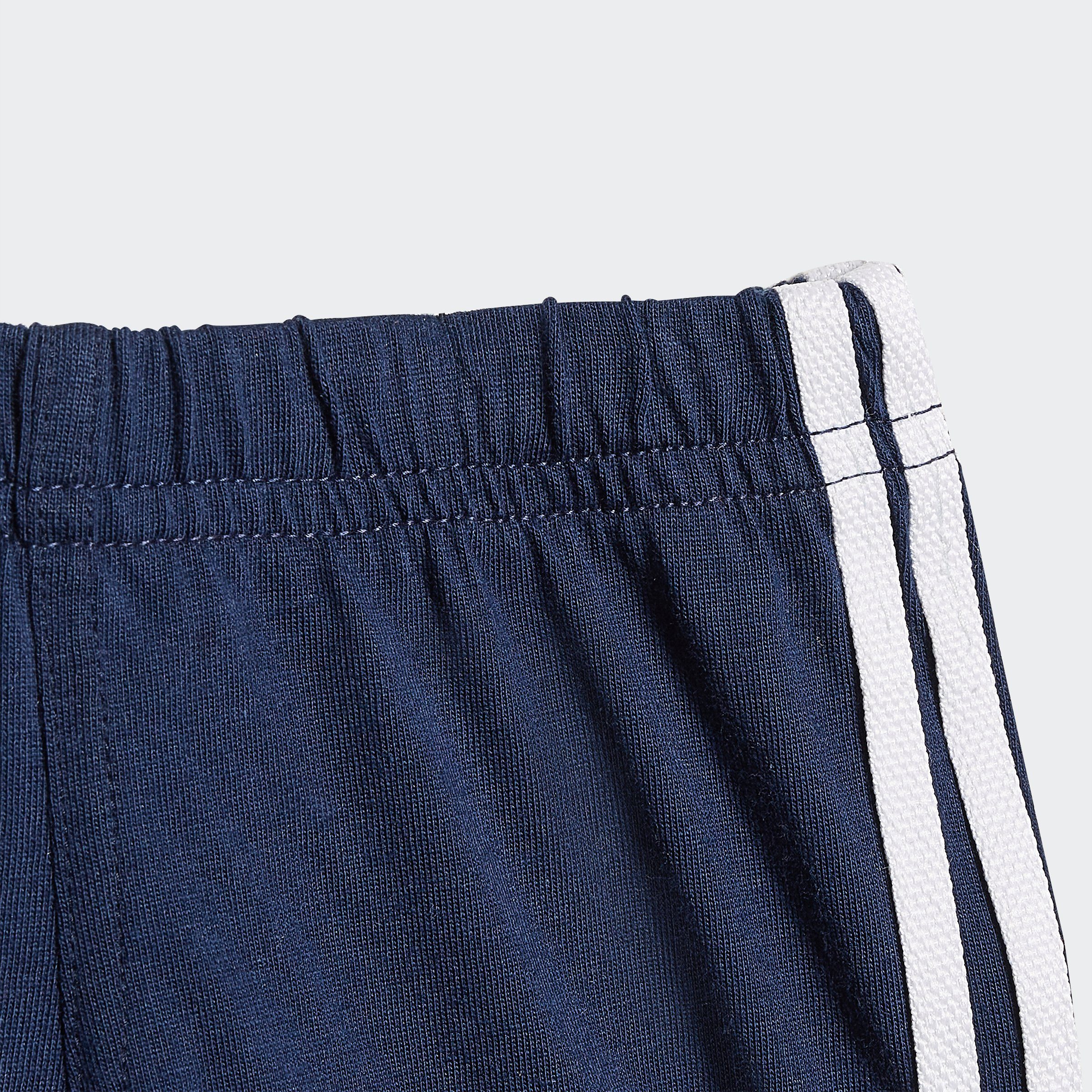 adidas Originals T-Shirt & (Set) TREFOIL Shorts Indigo SHORTS UND Night SET