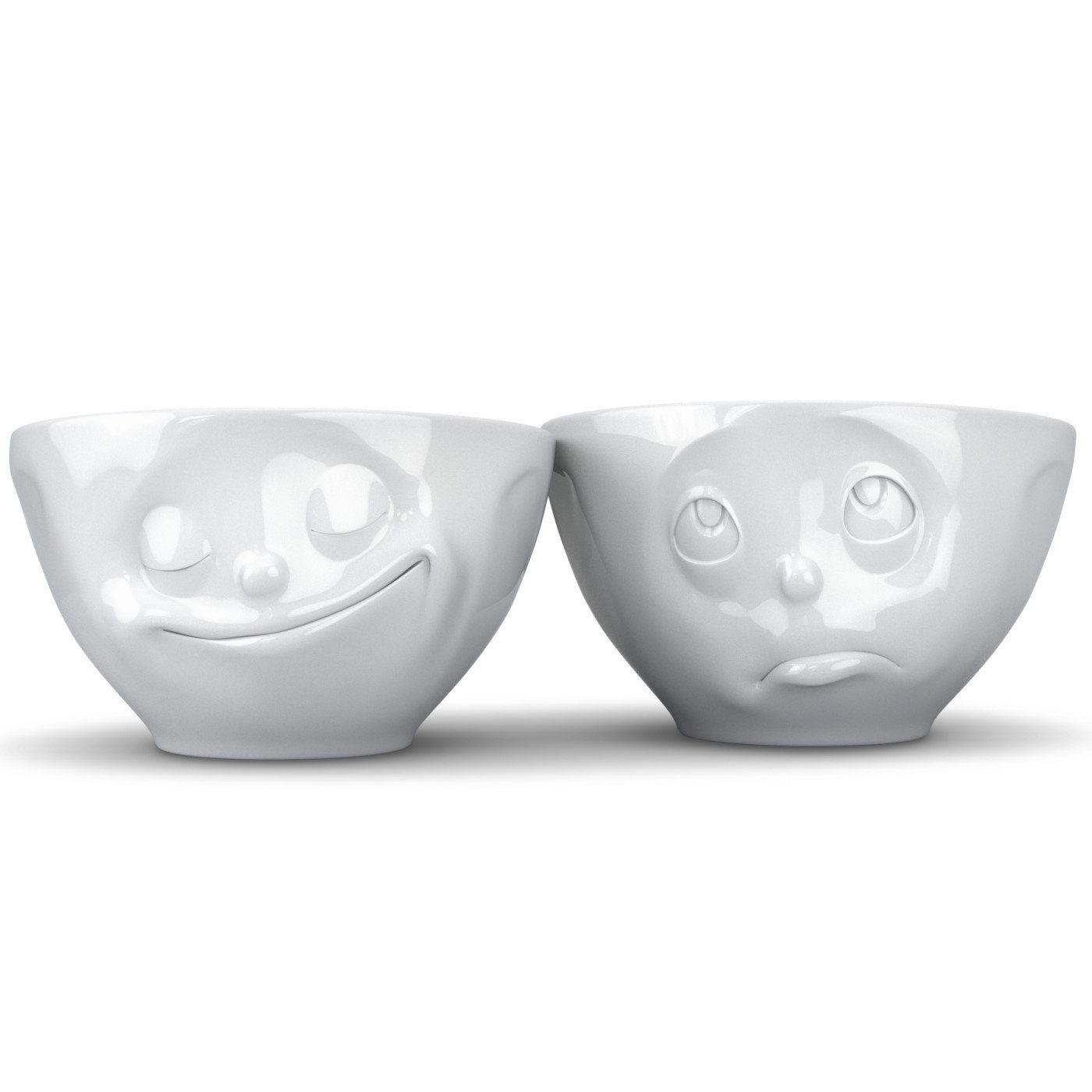 FIFTYEIGHT PRODUCTS Servierschüssel Schälchen-Set Nr. 2 - Glücklich & Och bitte - jeweils 200 ml – Bild 3 von 5