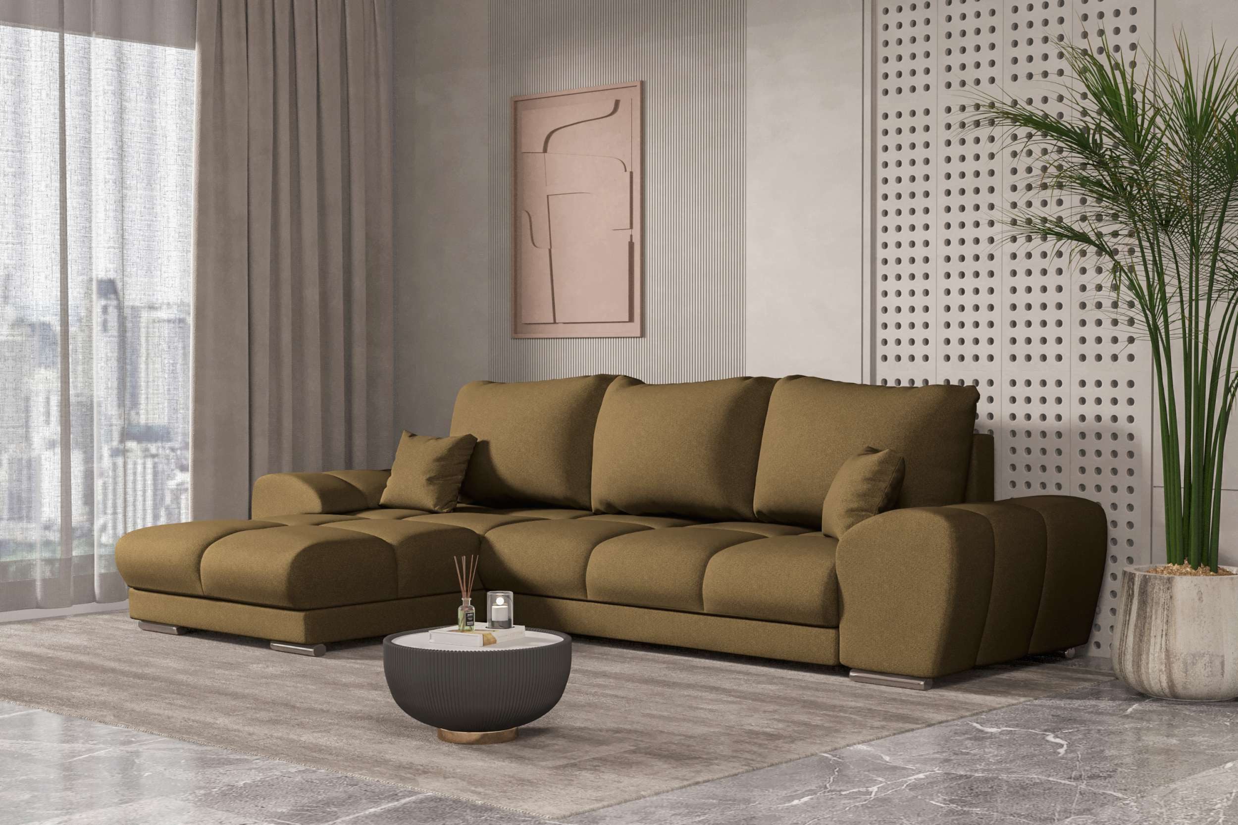 99rooms Ecksofa Antalya, Sofa L-Form, Eckcouch, günstig online kaufen
