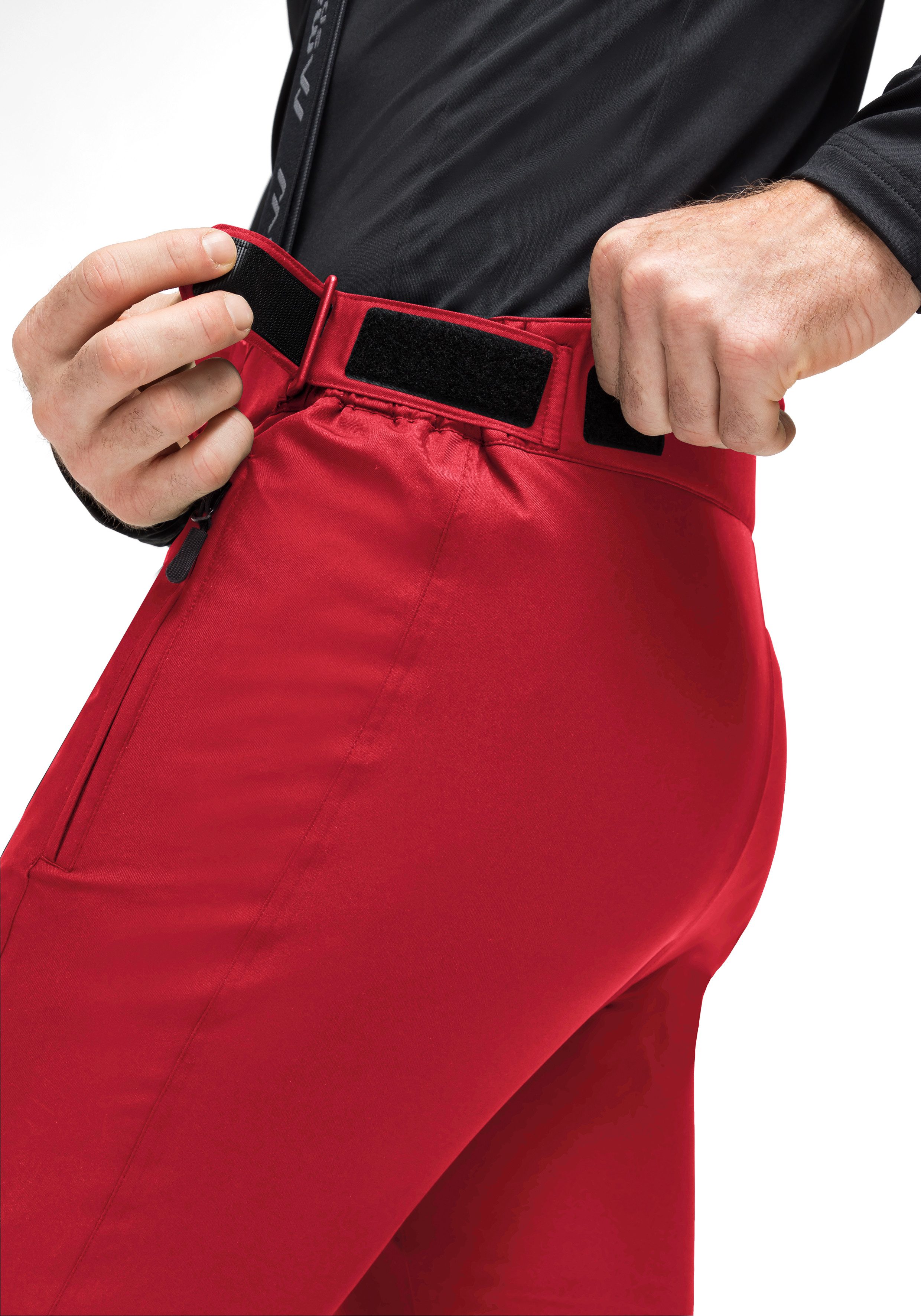 Maier Sports Skihose Joscha Slim Herren Schneehose mit Hosenträgern, wind/wasserdicht, Slim Fit