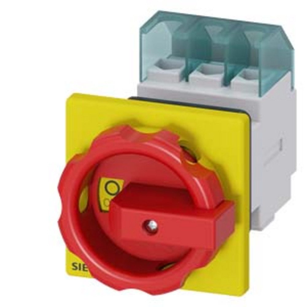 SIEMENS Stromverteiler Lasttrennschalter Rot, Gelb 3polig 16 mm² 25 A 690 V/AC Siemens 3L