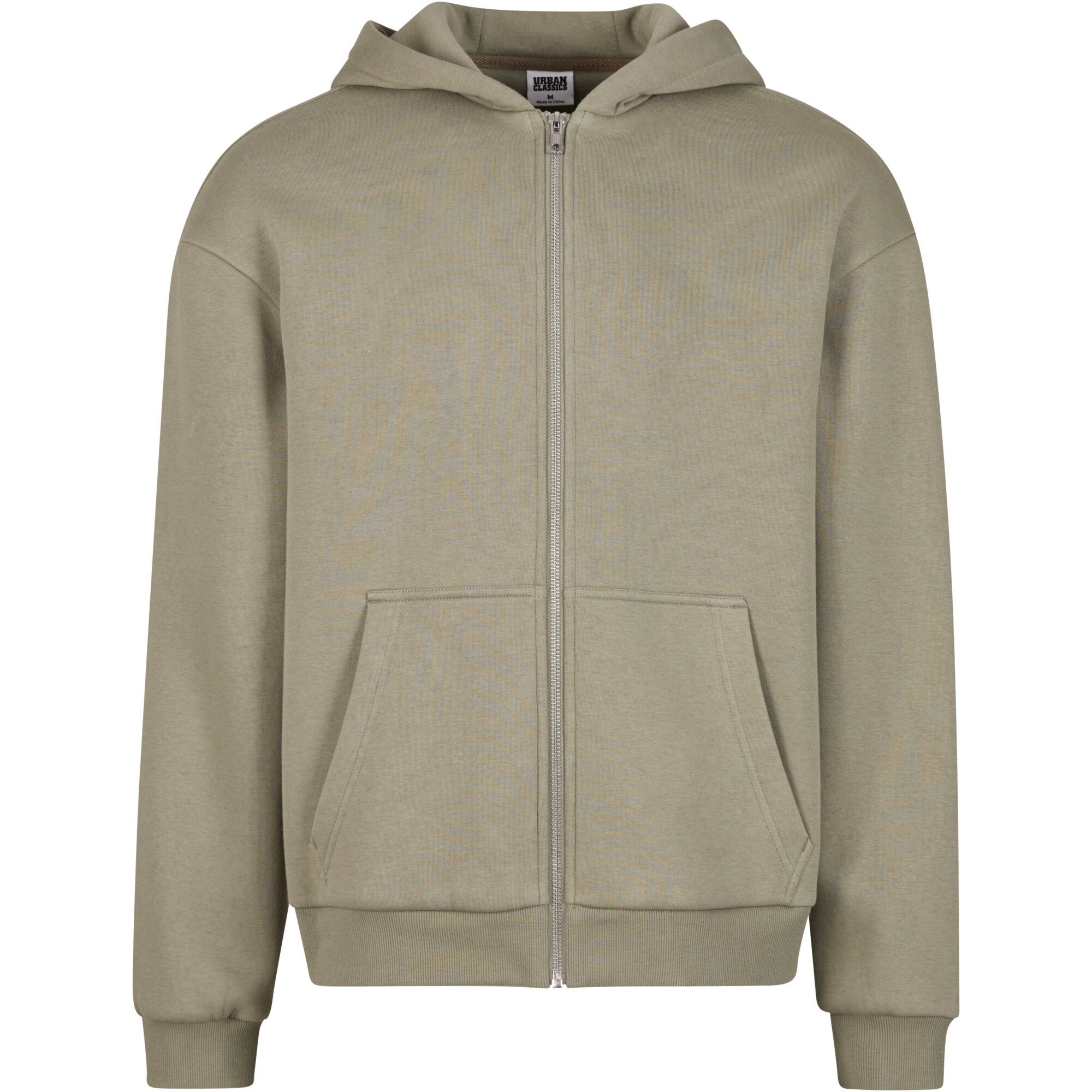 URBAN CLASSICS Kapuzensweatjacke Urban Classics Fluffy Zip Hoody (Sweatjacke, Zip Hoody, Sweatjacke, Kapuzenjacke)
