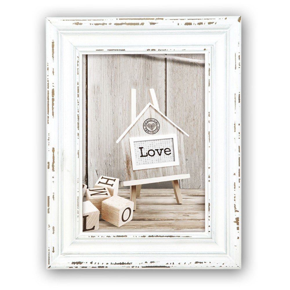 matches21 HOME & HOBBY Bilderrahmen Holz Bilderrahmen mit Clip / Kette rech günstig online kaufen