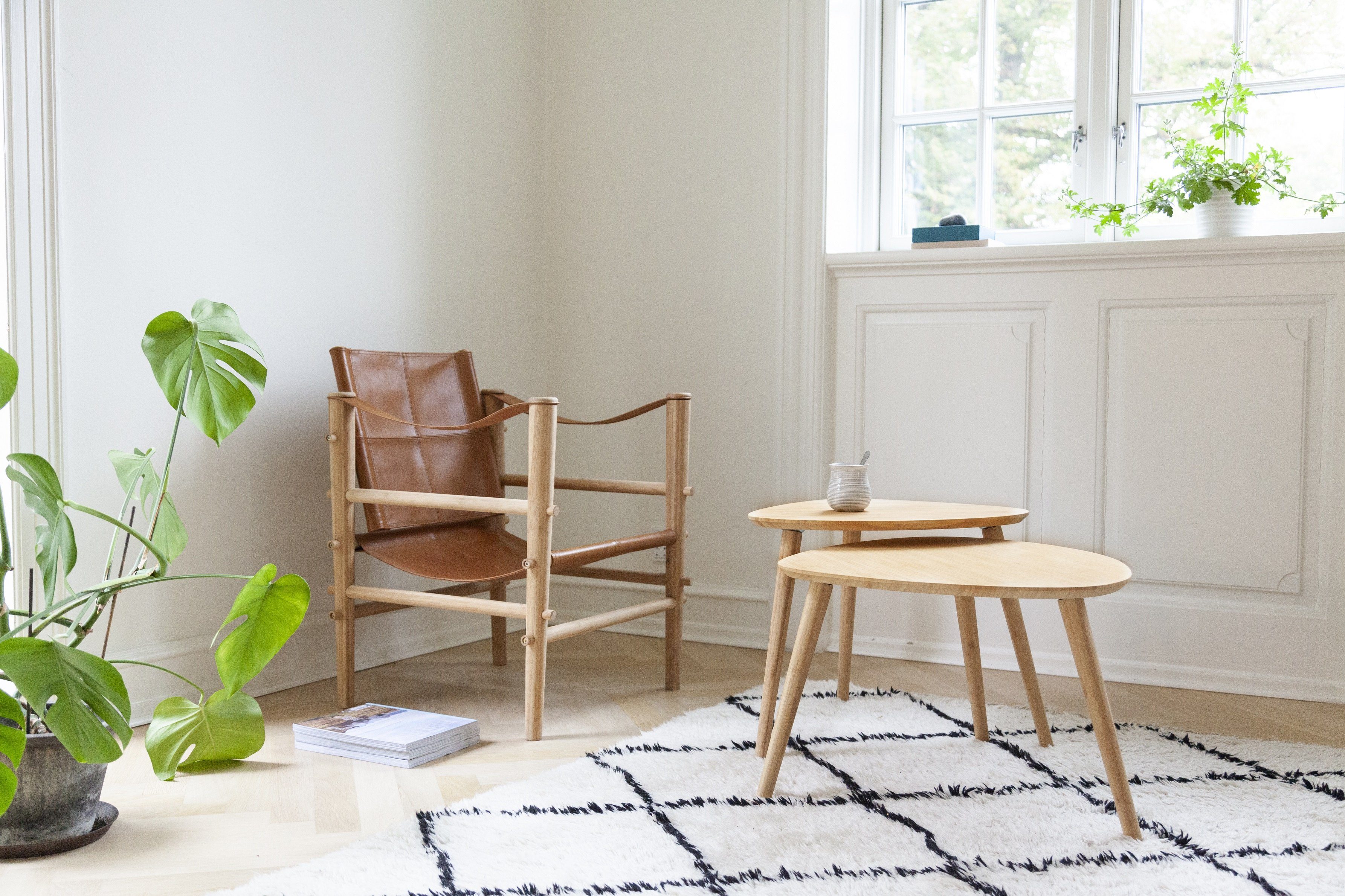 Cinas Couchtisch Noble (2-St), Klare Linienführung, ausgewogene Proportionen, pflegeleichte Fläche