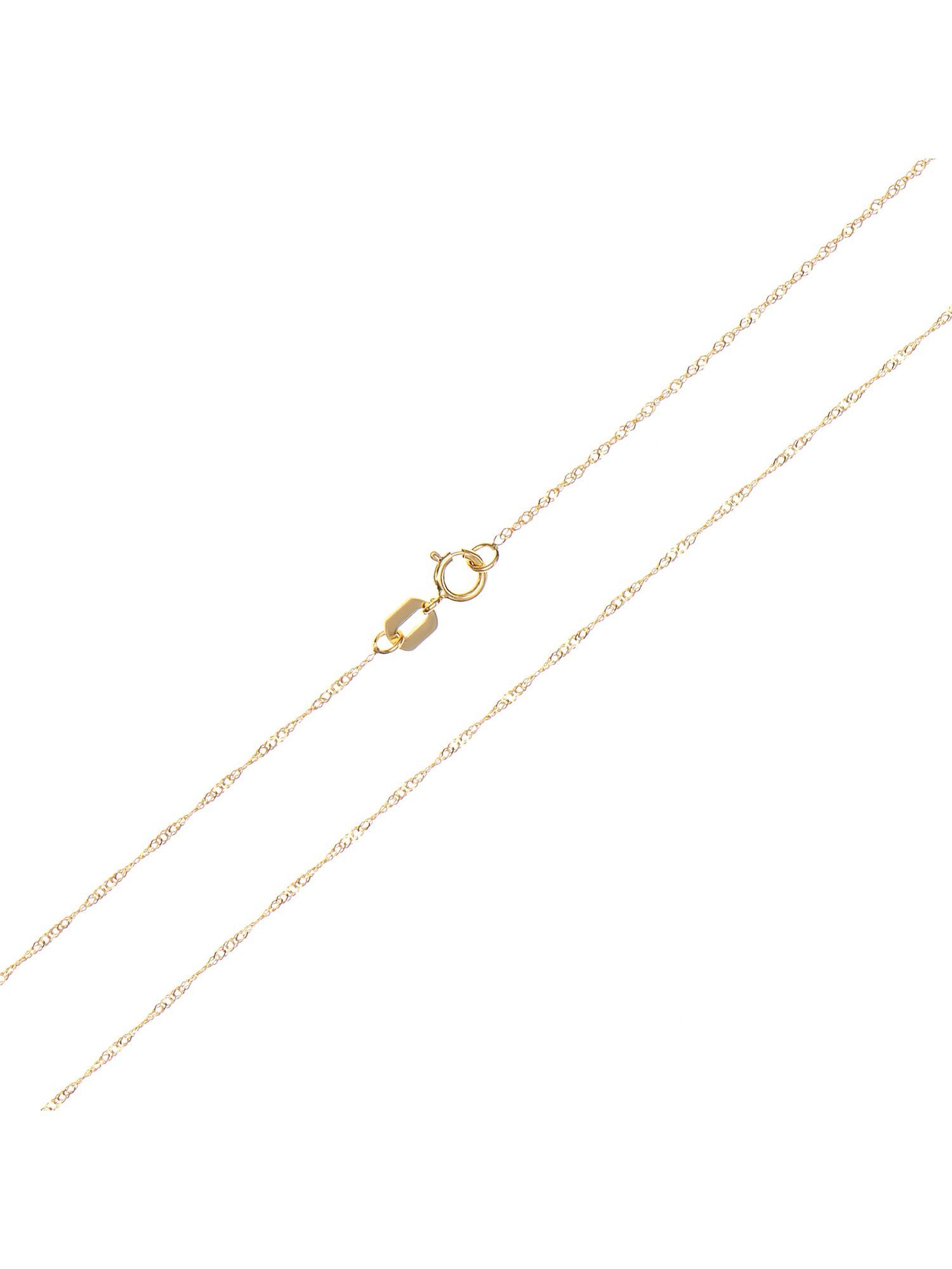 FAVS Collier FAVS Damen-Kette 375er Gelbgold