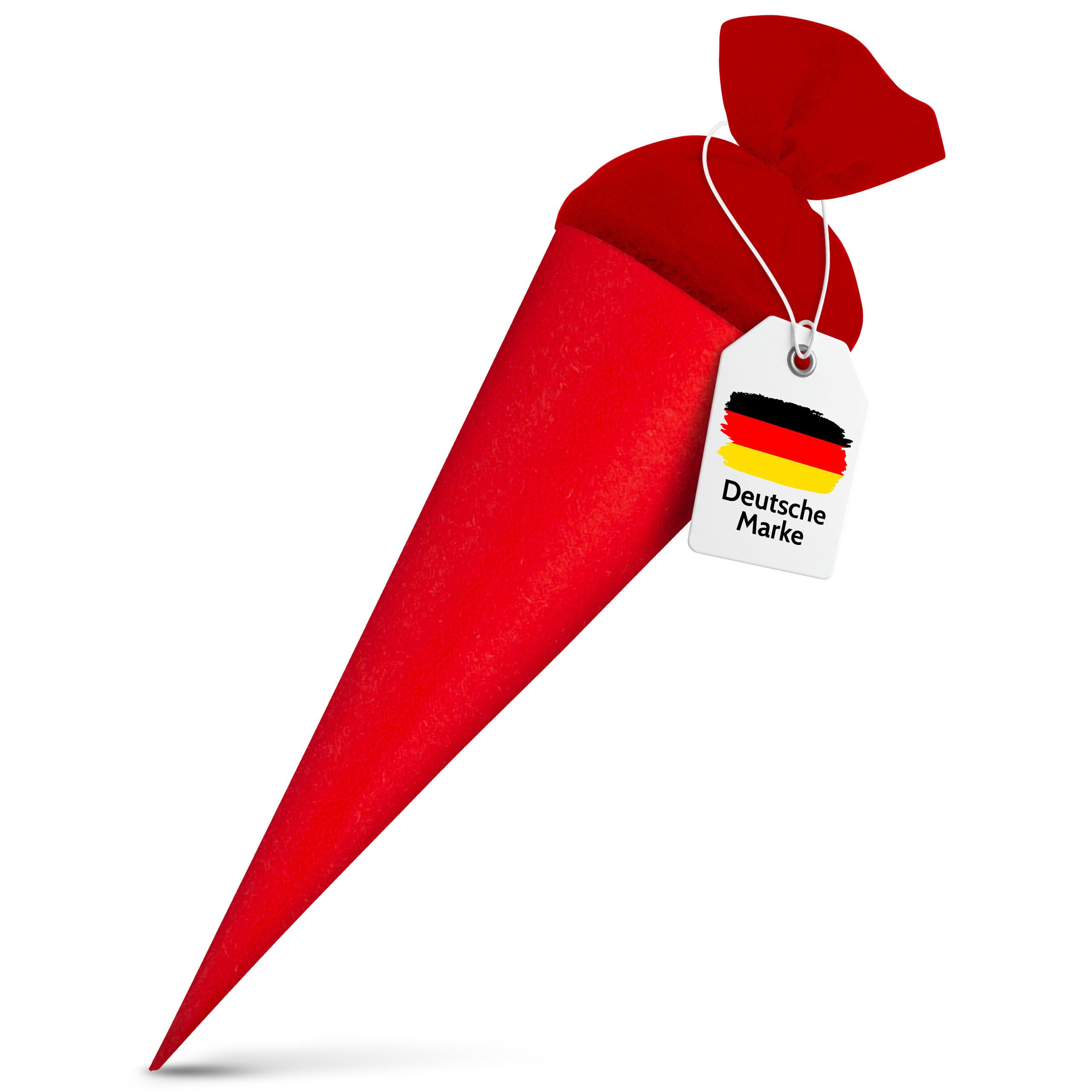 itenga Schultüte itenga Bastelschultüte 70cm rund ROT