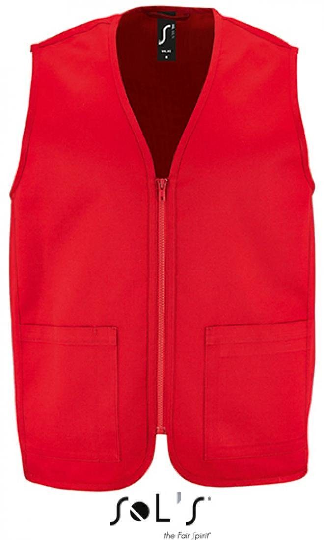 Sols  Anzugssakko WALLACE WORK UNISEX chaleco con 2 bolsillos delanteros günstig online kaufen
