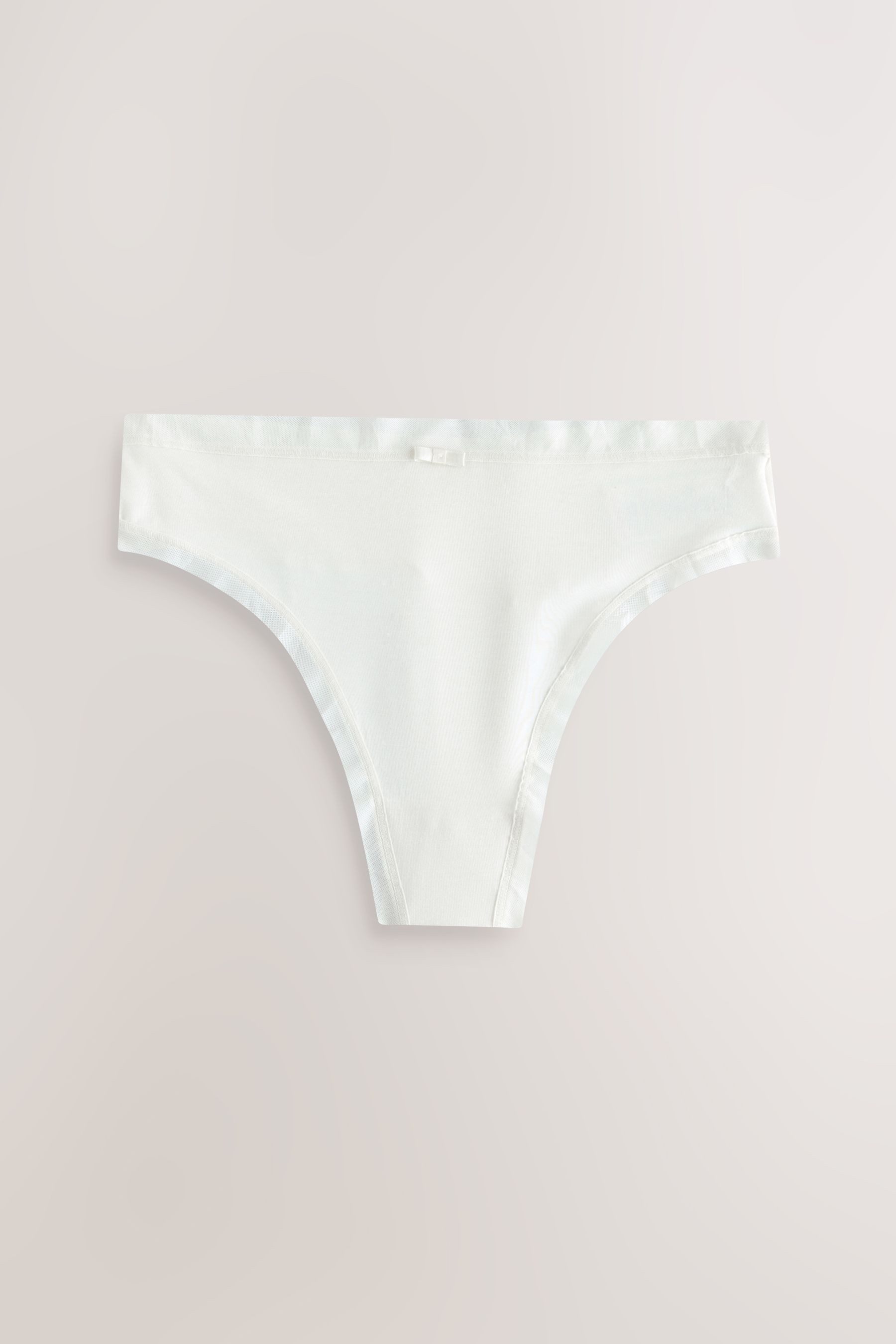 Next Tanga 3er-Pack Slips aus Modal und Mesh, Hochbund-Tanga (3-St)