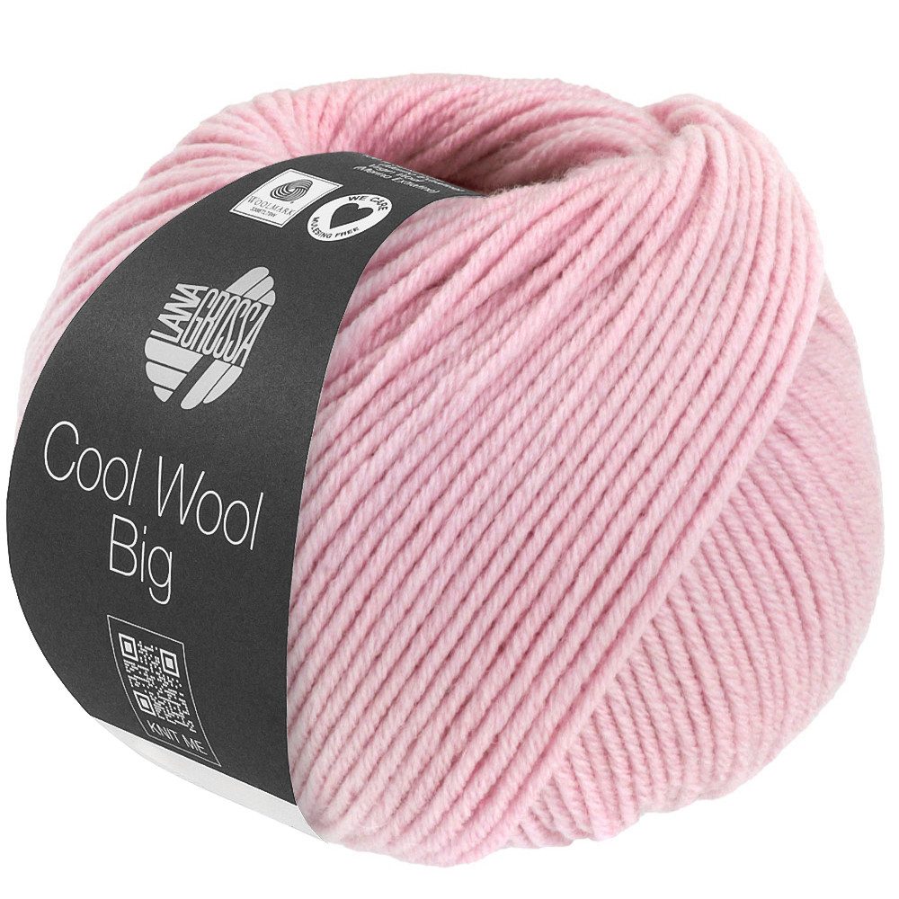 LANA GROSSA COOL WOOL BIG Häkelwolle, 120 m (Klassiker aus purer, extrafeiner Merinowolle), 50 g
