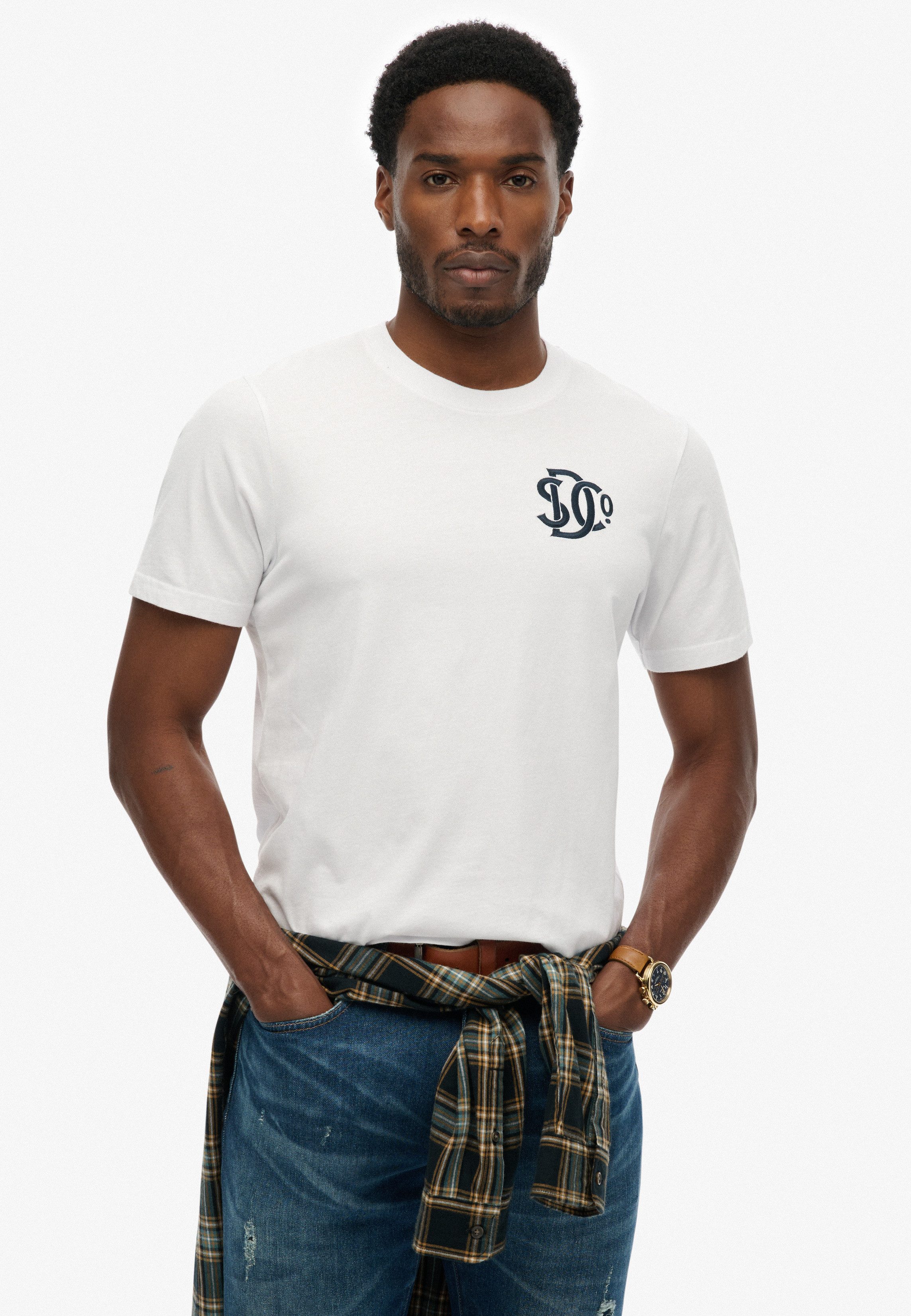 Superdry Rundhalsshirt Sd&co Neon Relaxed Tee Baumwolle, regular fit günstig online kaufen