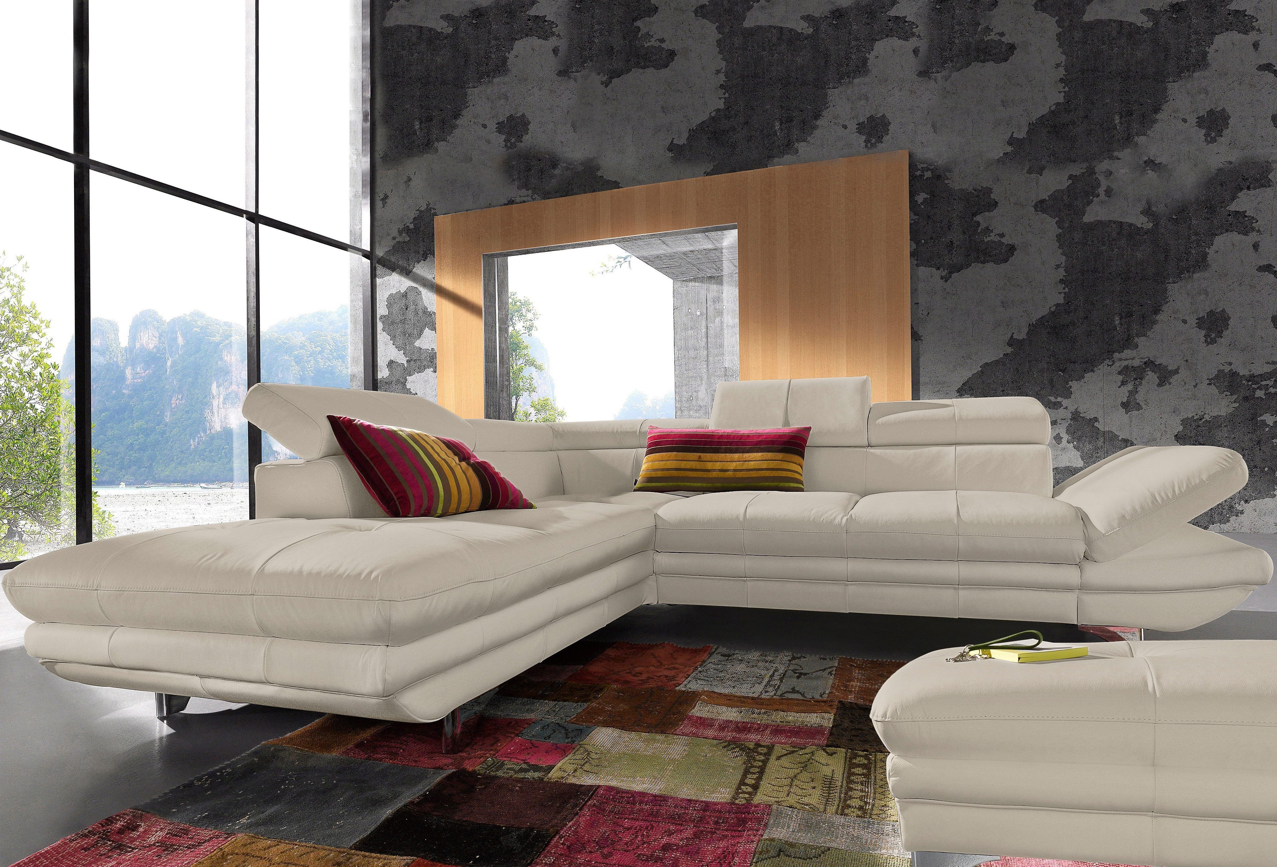 COTTA Polstergarnitur Enterprise L-Form, (Set), Set bestehend aus: Ecksofa günstig online kaufen