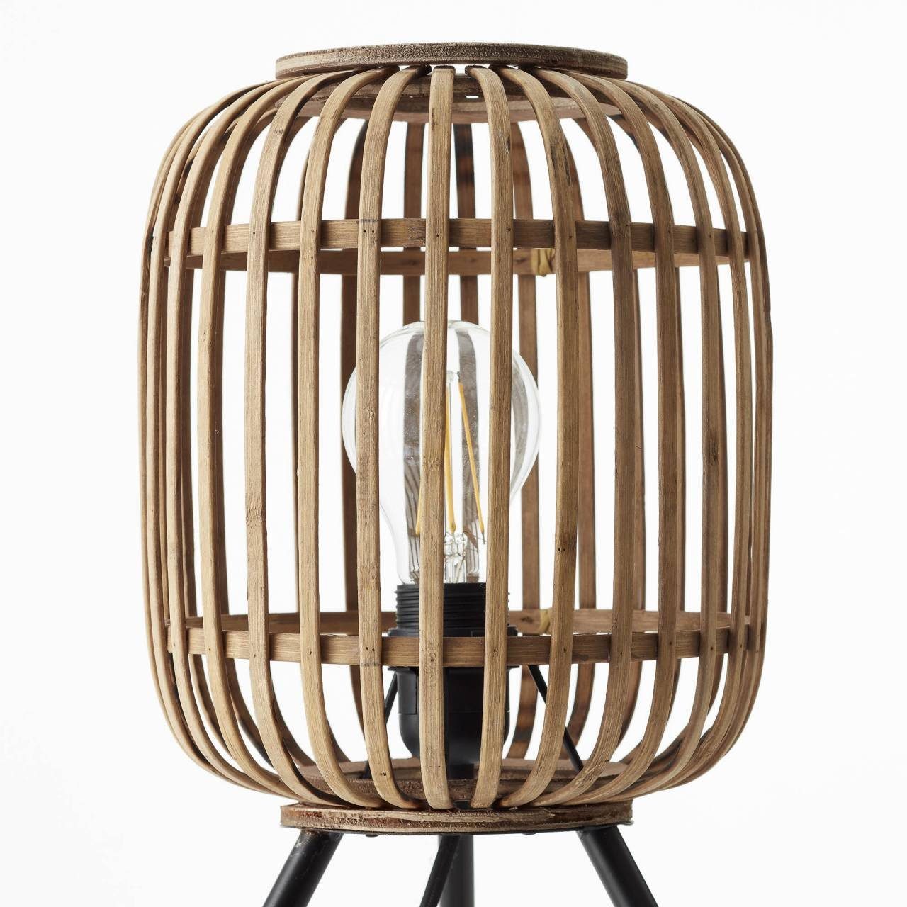 Brilliant Tischleuchte Woodrow, ohne Leuchtmittel, Tischlampe günstig online kaufen