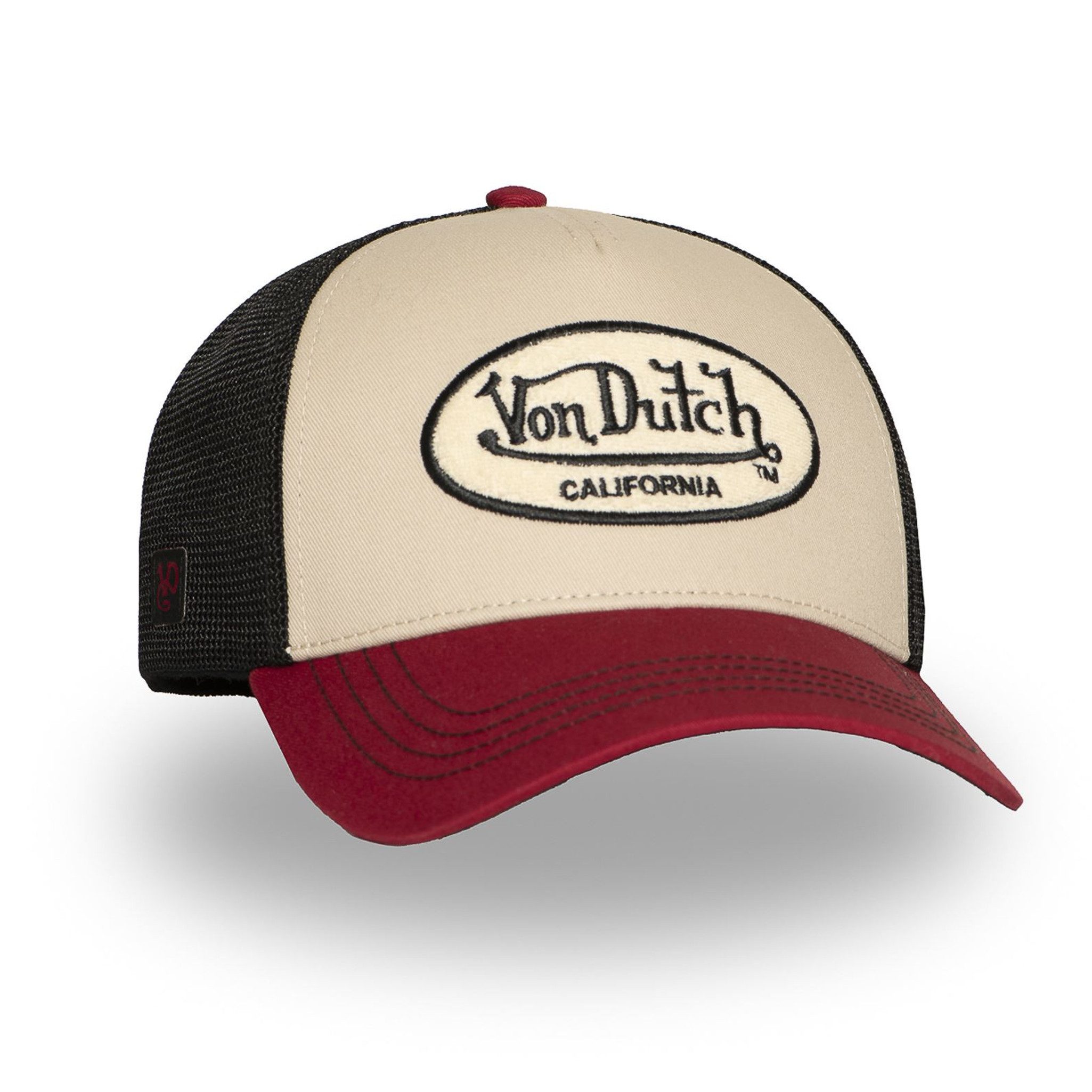 Von Dutch Trucker Cap Von Dutch Originals Trucker Cap - CALIFORNIA TERRY PATCH Mesh (Basecap, Basecap, Meshcap, Trucker Kappe)