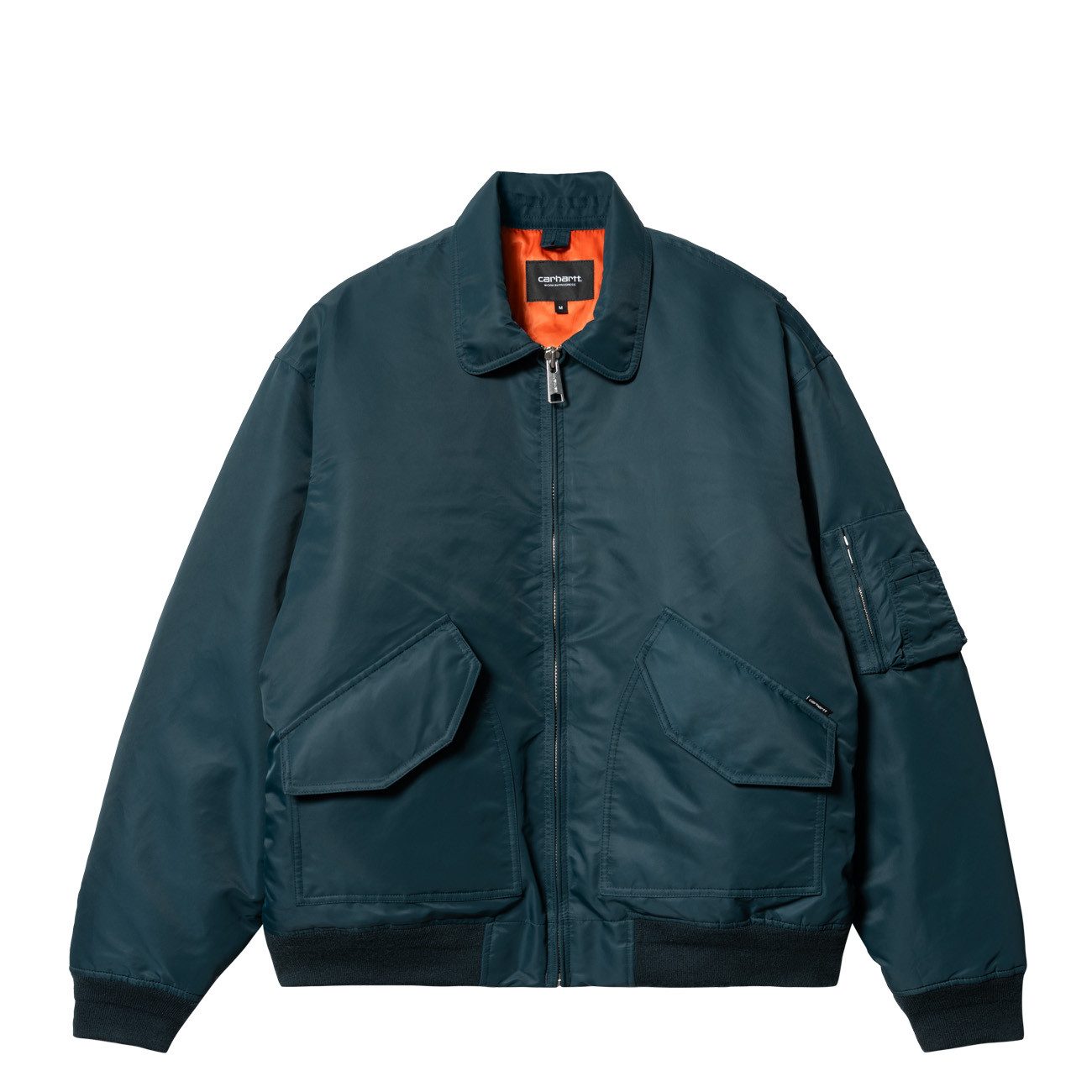 Carhartt WIP Bomberjacke Carhartt WIP Olten Bomber Herren Duck Blue Turmeri günstig online kaufen