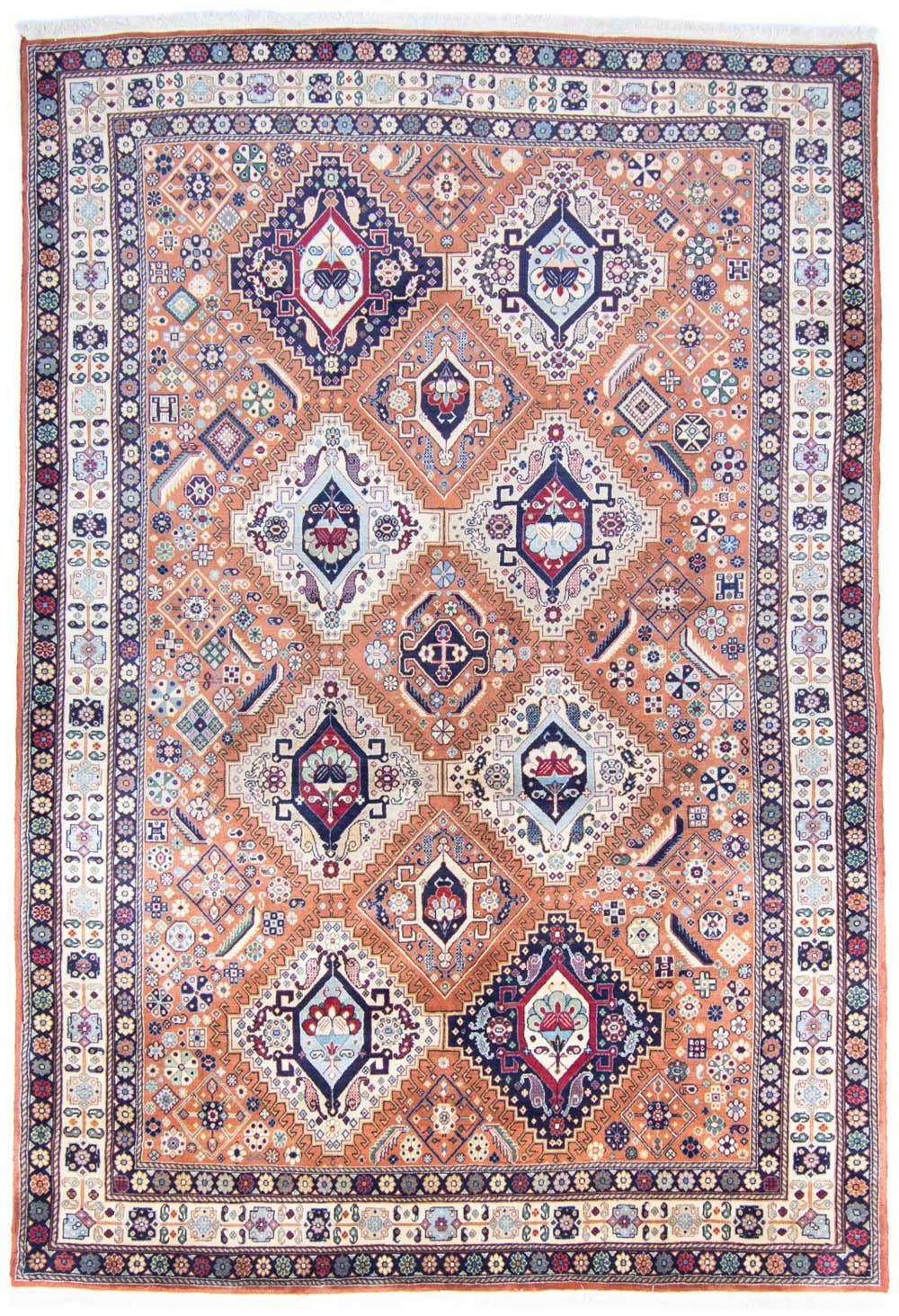 Wollteppich Abadeh Nomadisch Ruggine 298 x 198 cm, morgenland, rechteckig, Höhe: 10 mm, Unikat mit Zertifikat