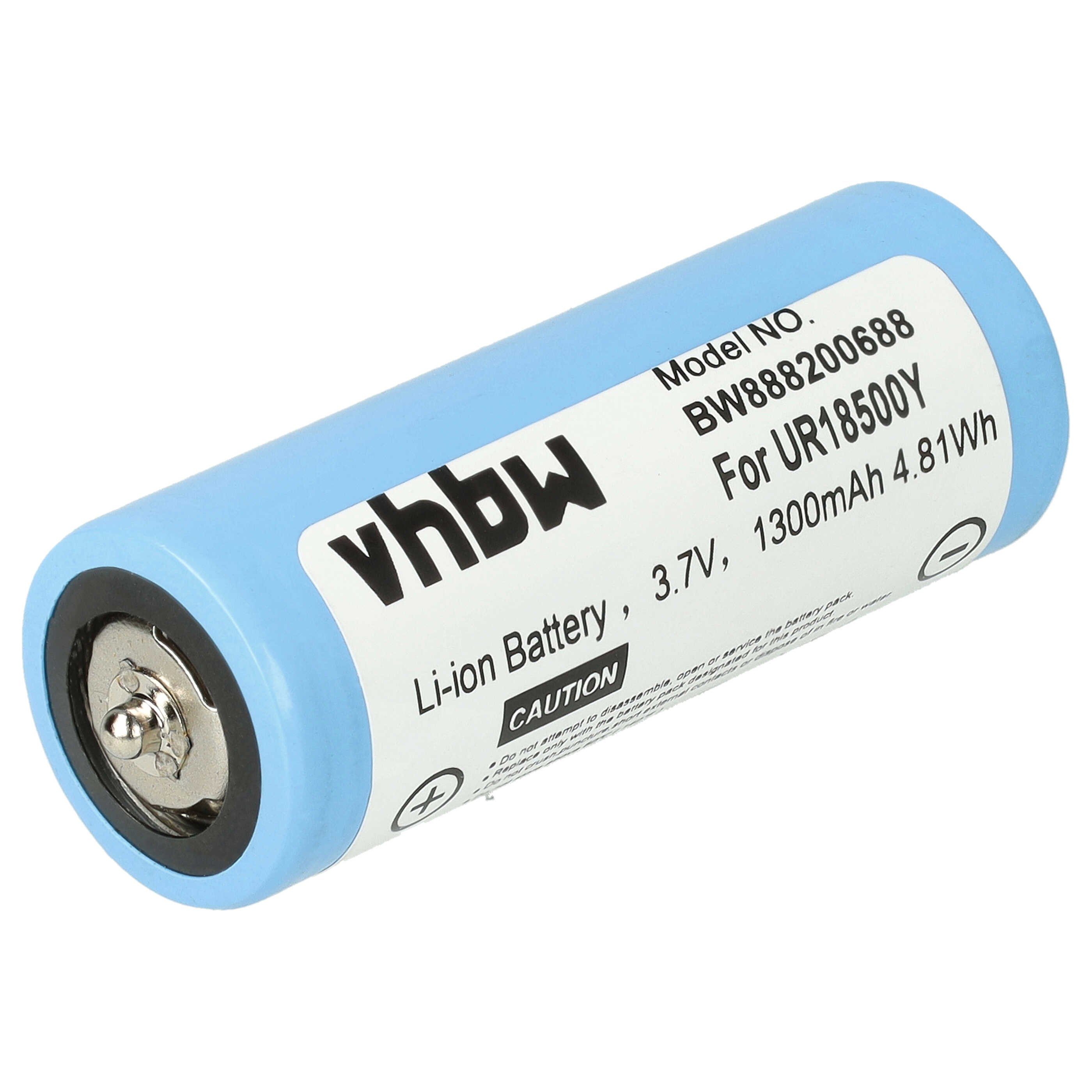 vhbw Akku passend für Braun Series 9 9075cc, 9040s wet & dry, 9095cc, Akku Akku Li-Ion 1300 mAh (3,7 V, 1 St), Leistungsfähiger Austausch-Akku für Rasierer oder Trockenrasierer