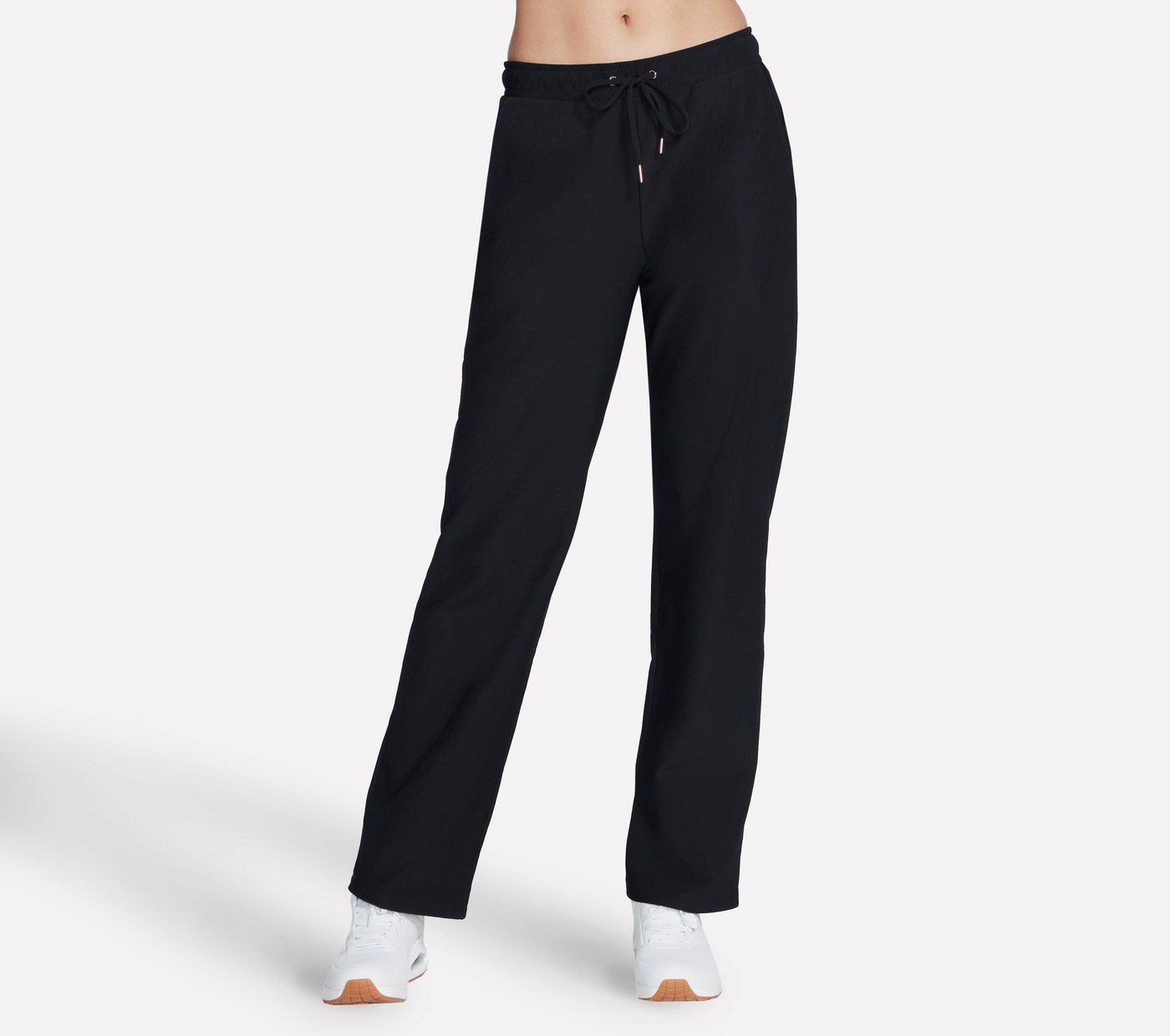 Skechers Funktionshose GO LUXE RIB PANT mit Taschen vorne, sportlicher Stil, aus weichem GO LUXE™ Material