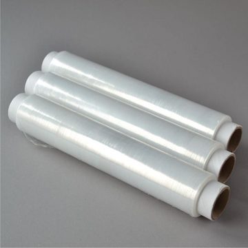 Folienrollen 4 Rollen Frischhaltefolie, transparent (Breite 30 cm, 600 gr), lose, lebensmittelecht Folie auf Rolle Verpackungsfolie