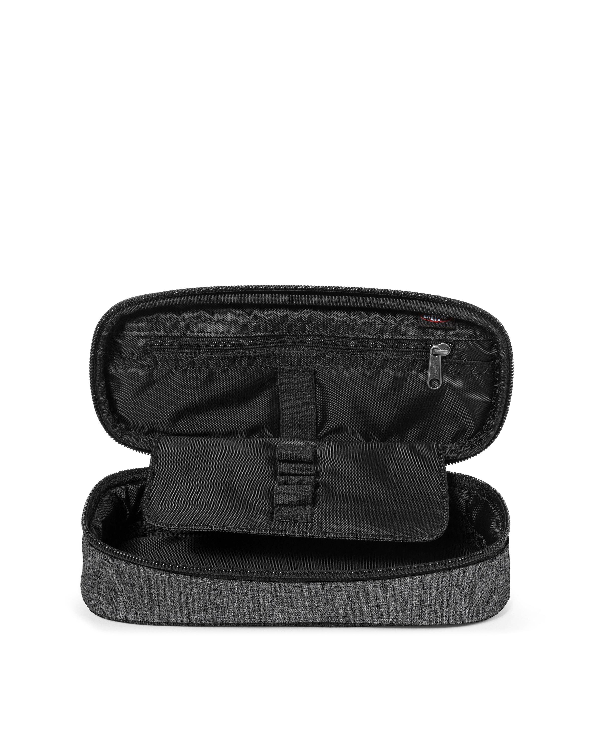Eastpak Schreibgeräteetui OVAL SINGLE, Schulmäppchen, Federmäppchen im praktischen Design mit Logo-Patch