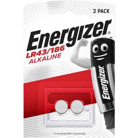 Energizer 2 Stück Alkali Mangan 186 Batterie, (1,5 V, 2 St)