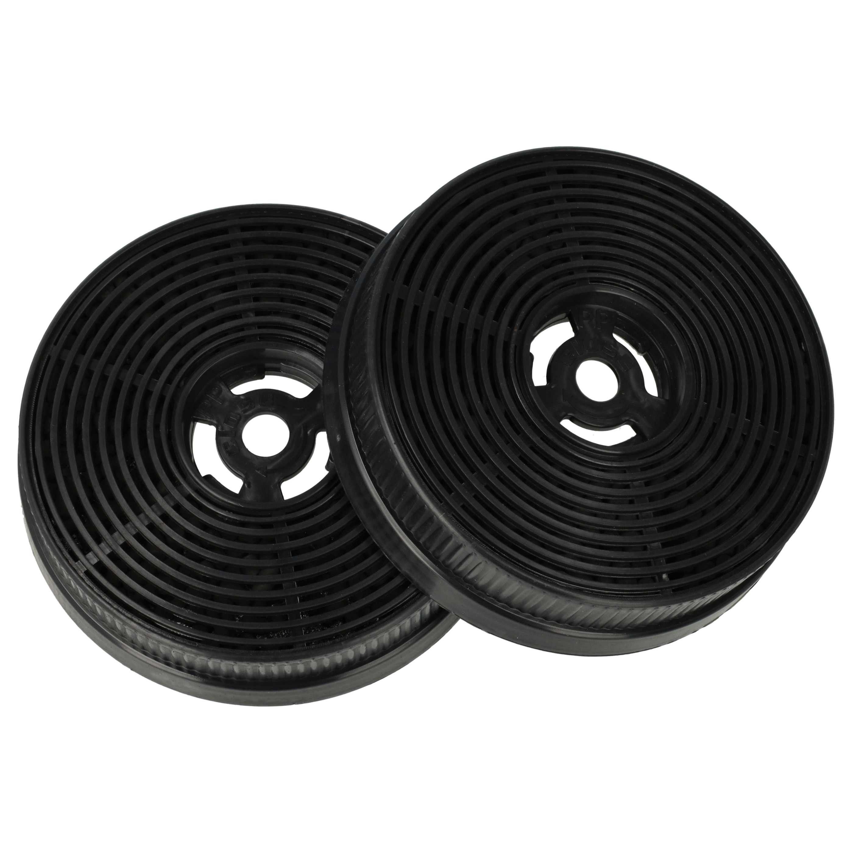 vhbw Aktivkohlefilter Ersatz für PROKIRA PRCF140 für Dunstabzugshaube, Zubehör für Klarstein / Respekta / KKT Kolbe / PKM / PROKIRA Klarstein 10032844, Respekta MIZ 0060, KKT Kolbe K113, PKM PRCF140, CF140, PROKIRA PRCF140