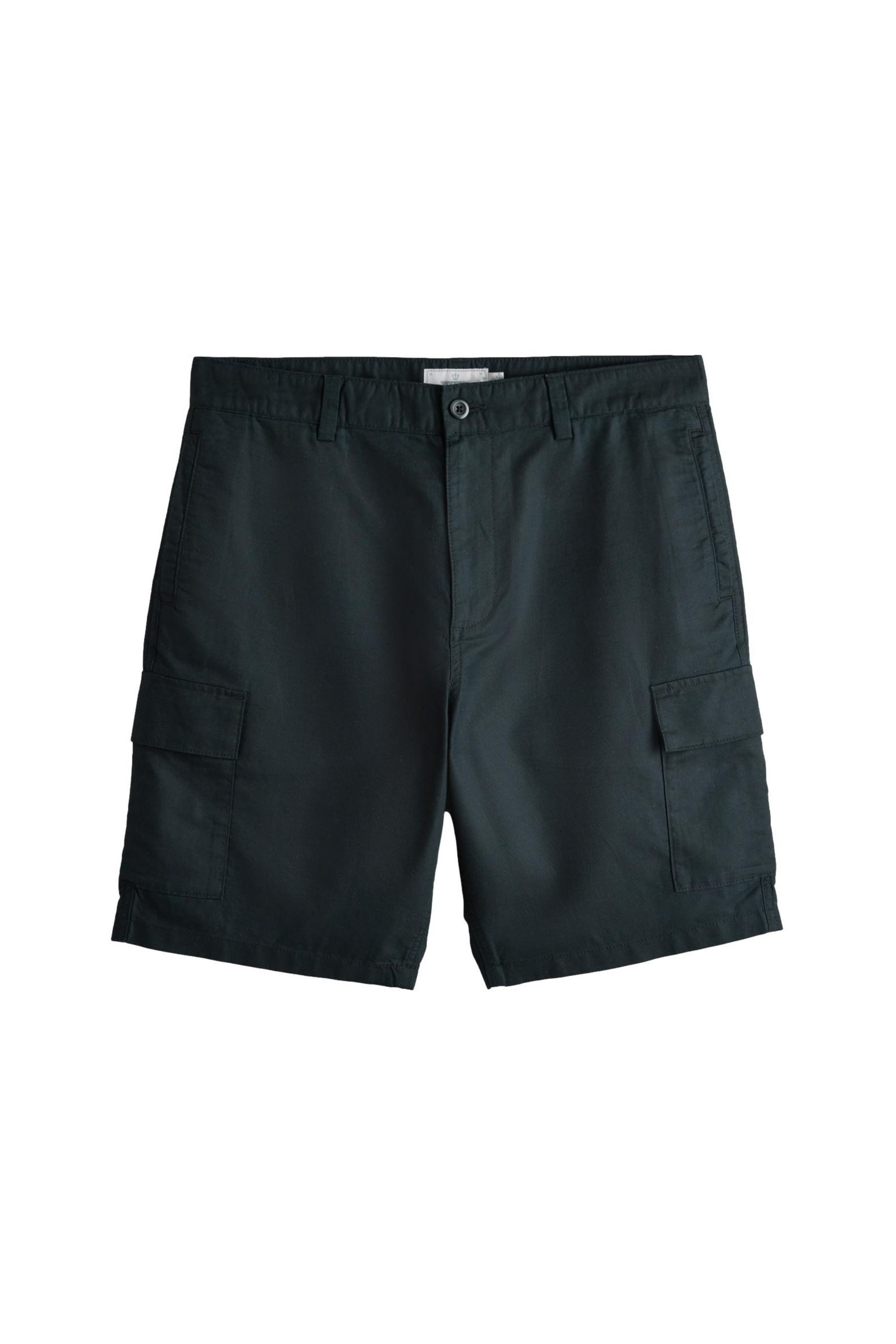 Cargoshorts Cargo-Shorts aus Baumwoll-Leinengemisch