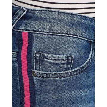 Comma Slim-fit-Jeans blau schmal (1-tlg)