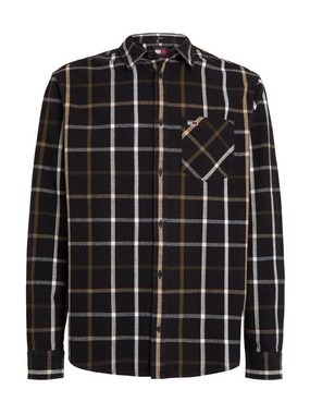 Tommy Jeans Flanellhemd TJM REG CHECK FLANNEL SHIRT mit Brusttasche