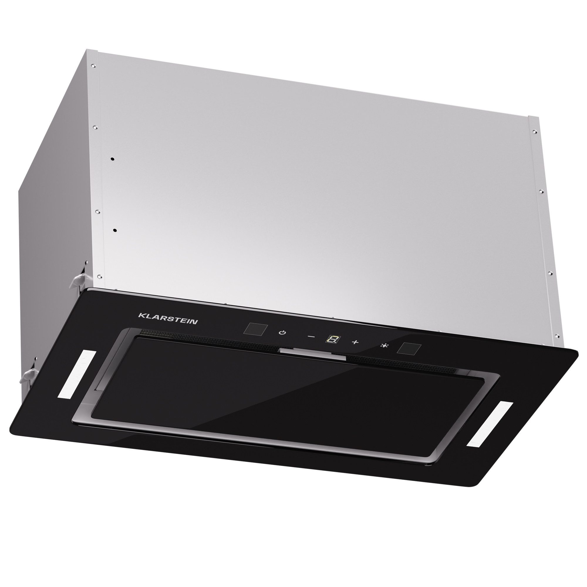Klarstein Deckenhaube Hektor Hektor, Dunstabzugshaube Einbau Abluft Umluft LED Touch