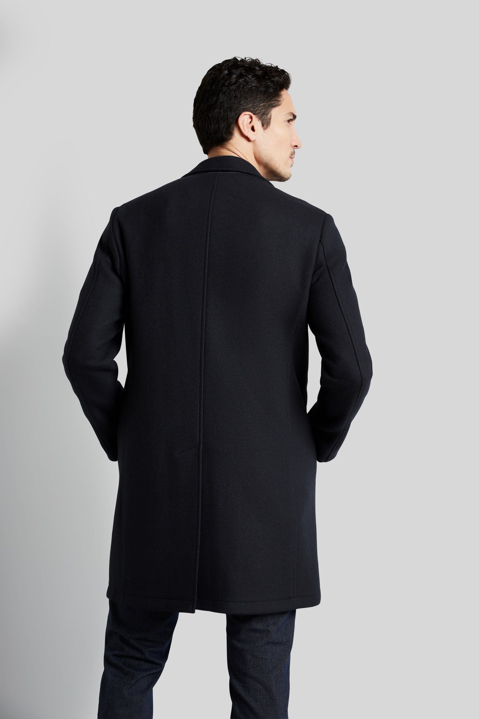 bugatti Wollmantel mit feiner Struktur günstig online kaufen