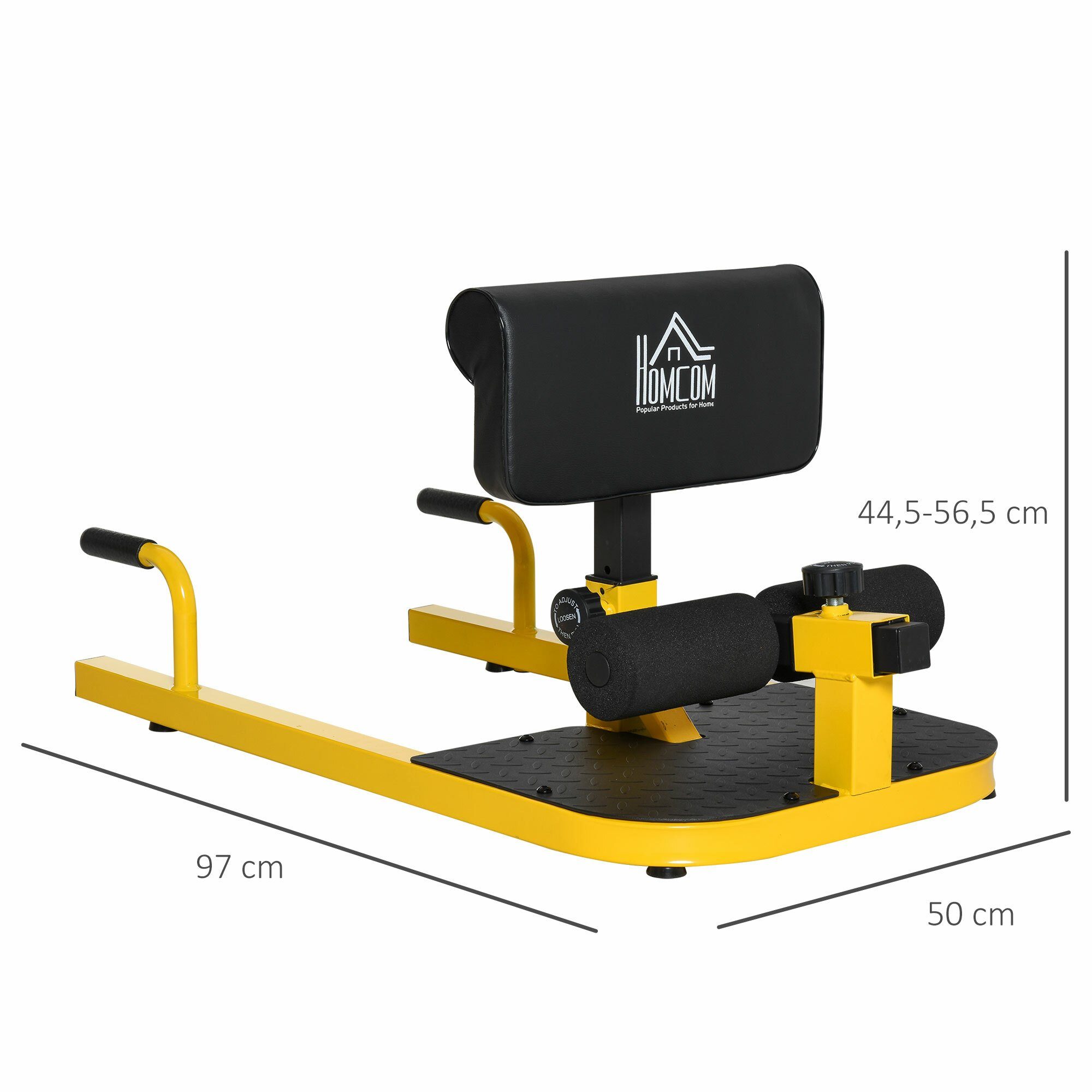 HOMCOM Heimtrainer 3-in-1 Trainingsgerät
