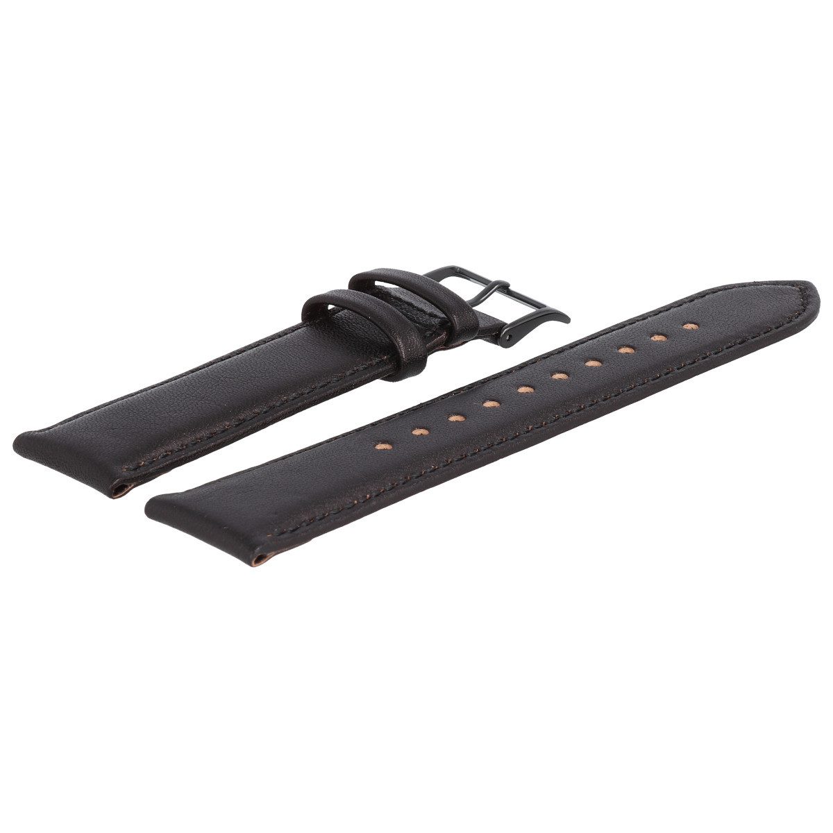 BOSS Uhrenarmband 22mm Leder Braun 659302792