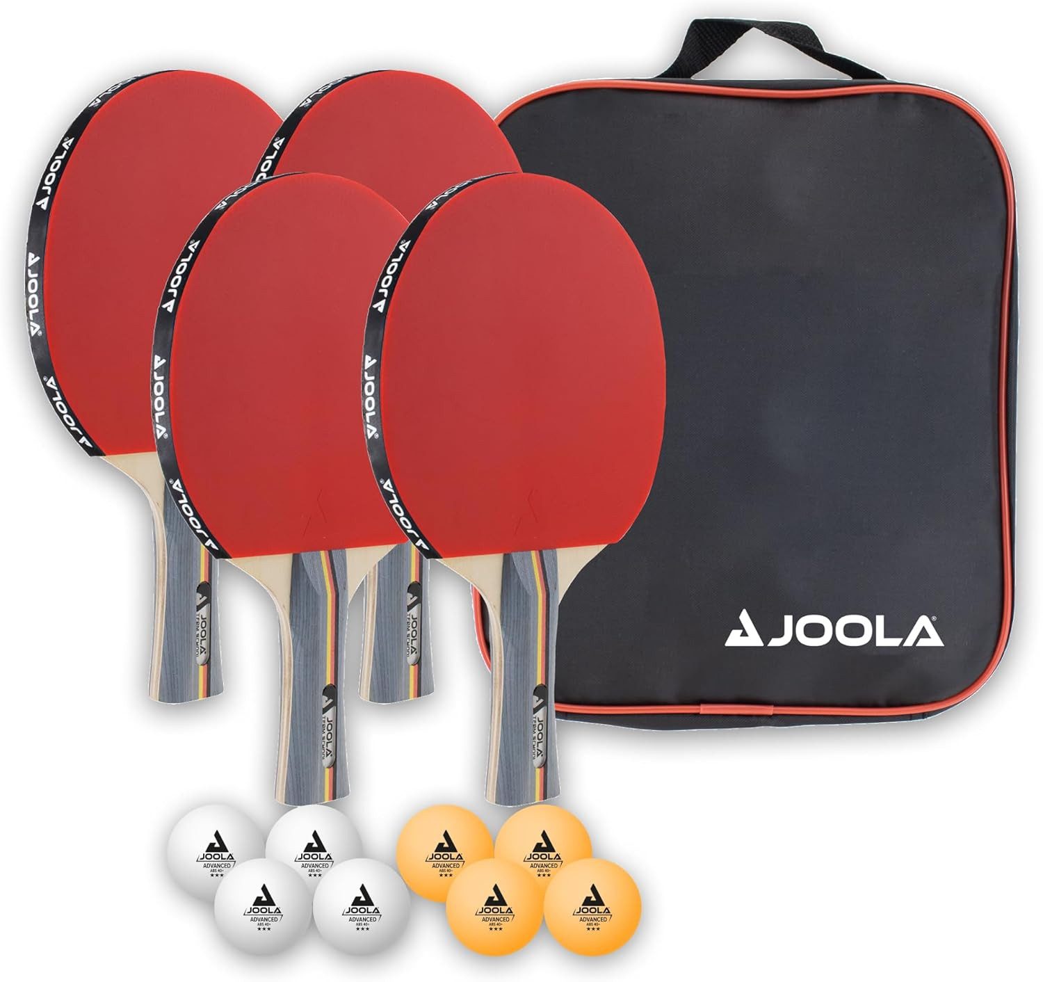 Joola Tischtennisschläger Tischtennis Team School Set, Tischtennis Schläger Set Tischtennisset Table Tennis Bat Racket