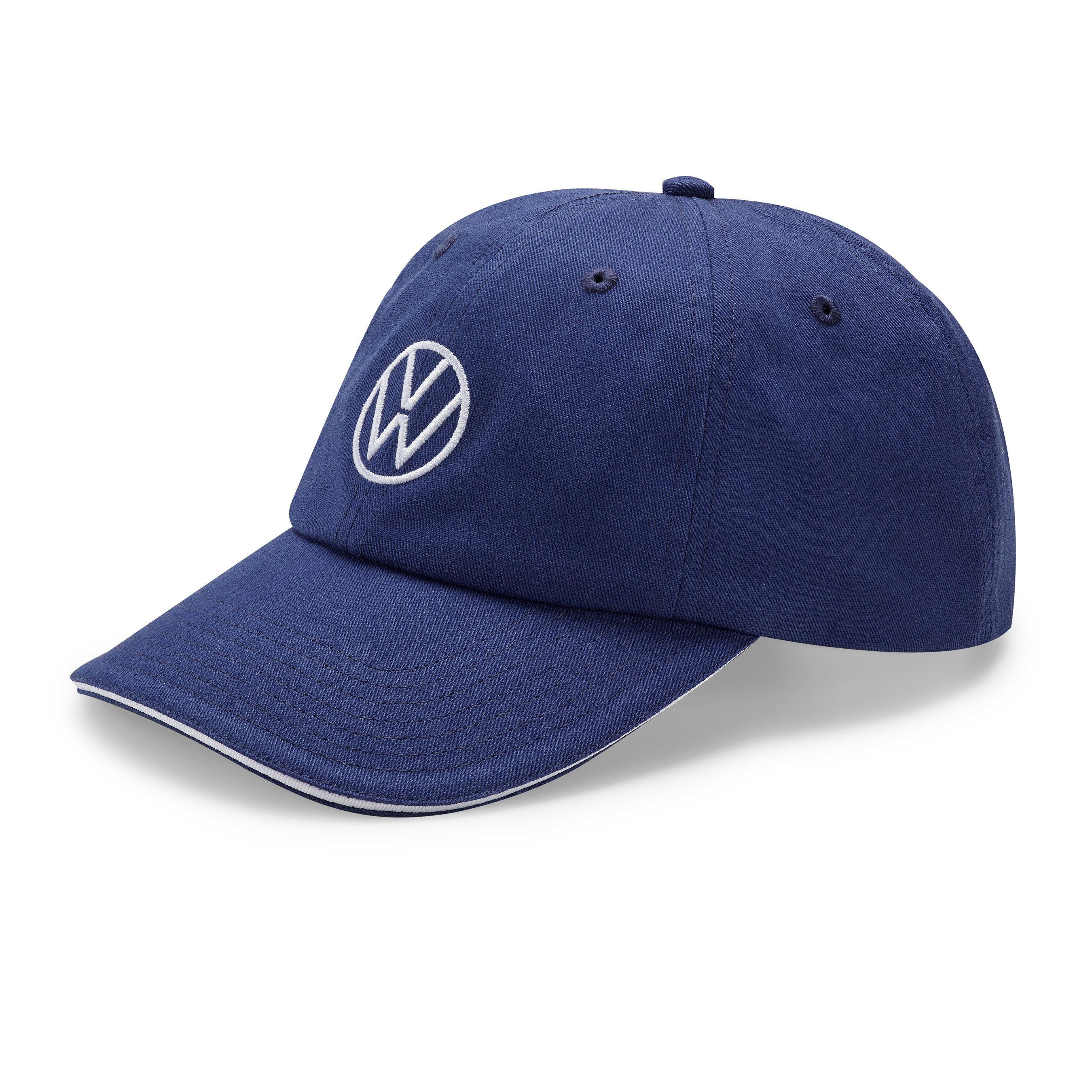 Volkswagen Schirmmütze VW Basecap New Volkswagen Cap mit gesticktem VW Logo, 100% Baumwolle, Kappe