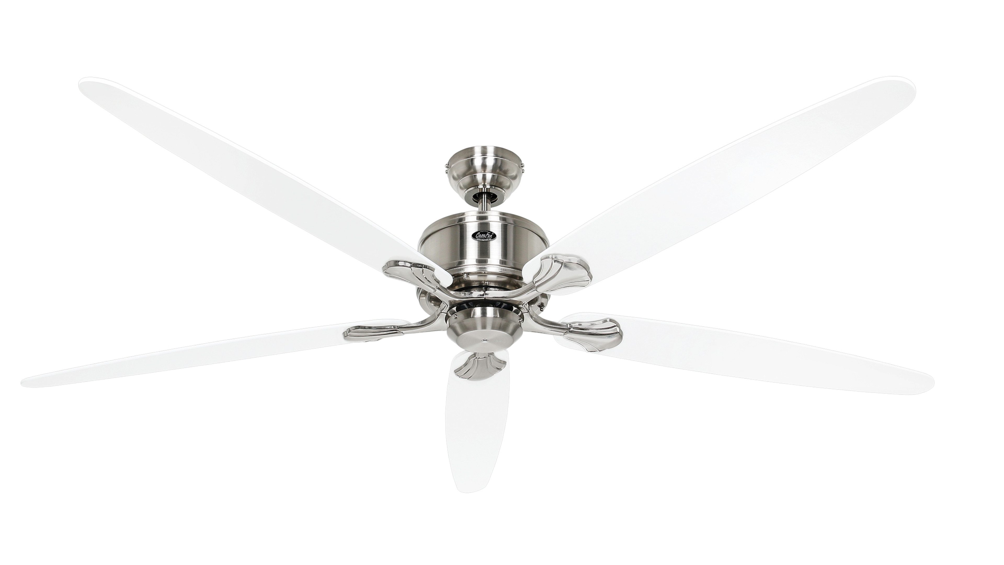 CasaFan Deckenventilator DC Deckenventilator Eco Elements 180 Chrom, Timer