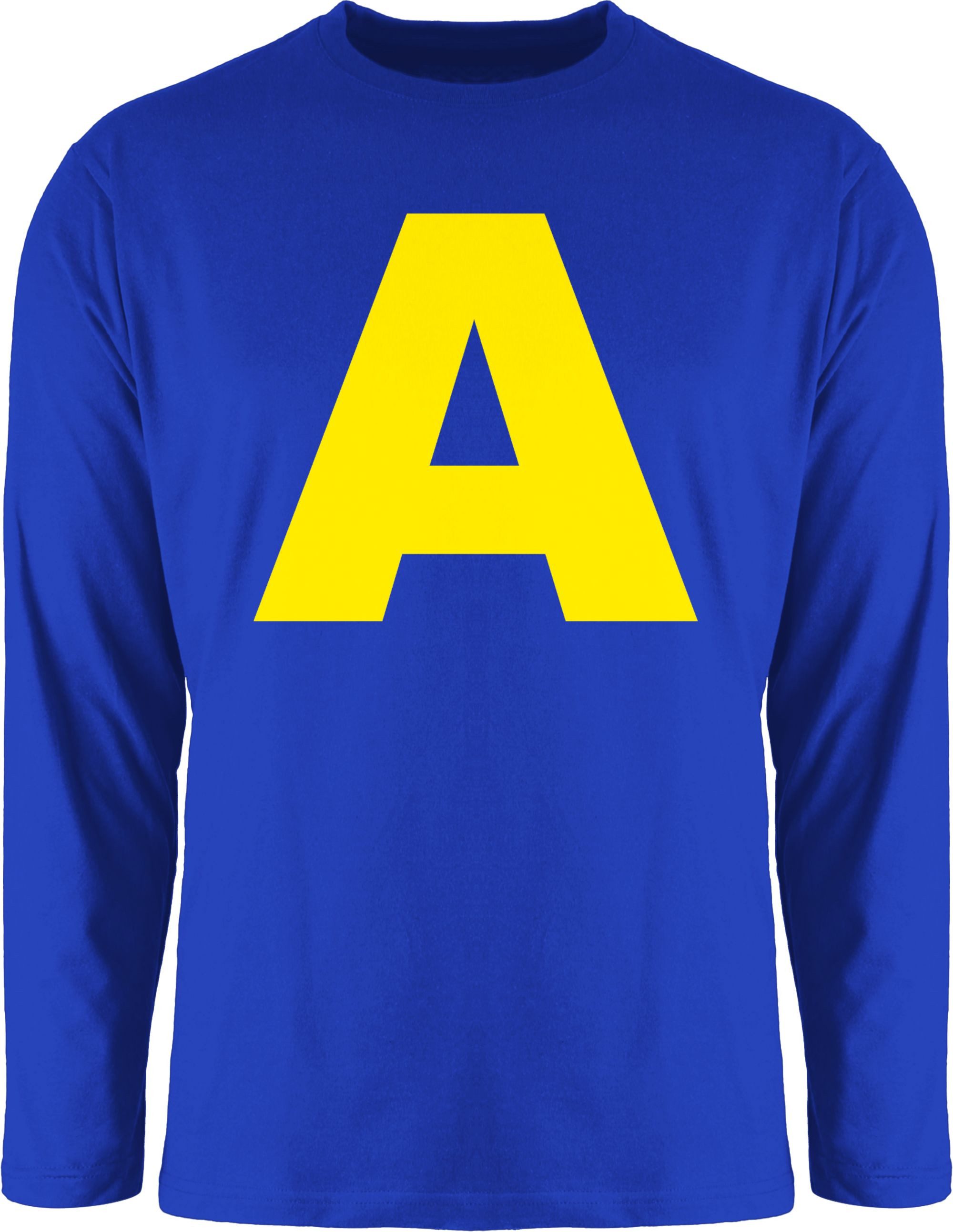 Shirtracer Rundhalsshirt Kostüm Buchstabe A Streifenhörnchen günstig online kaufen