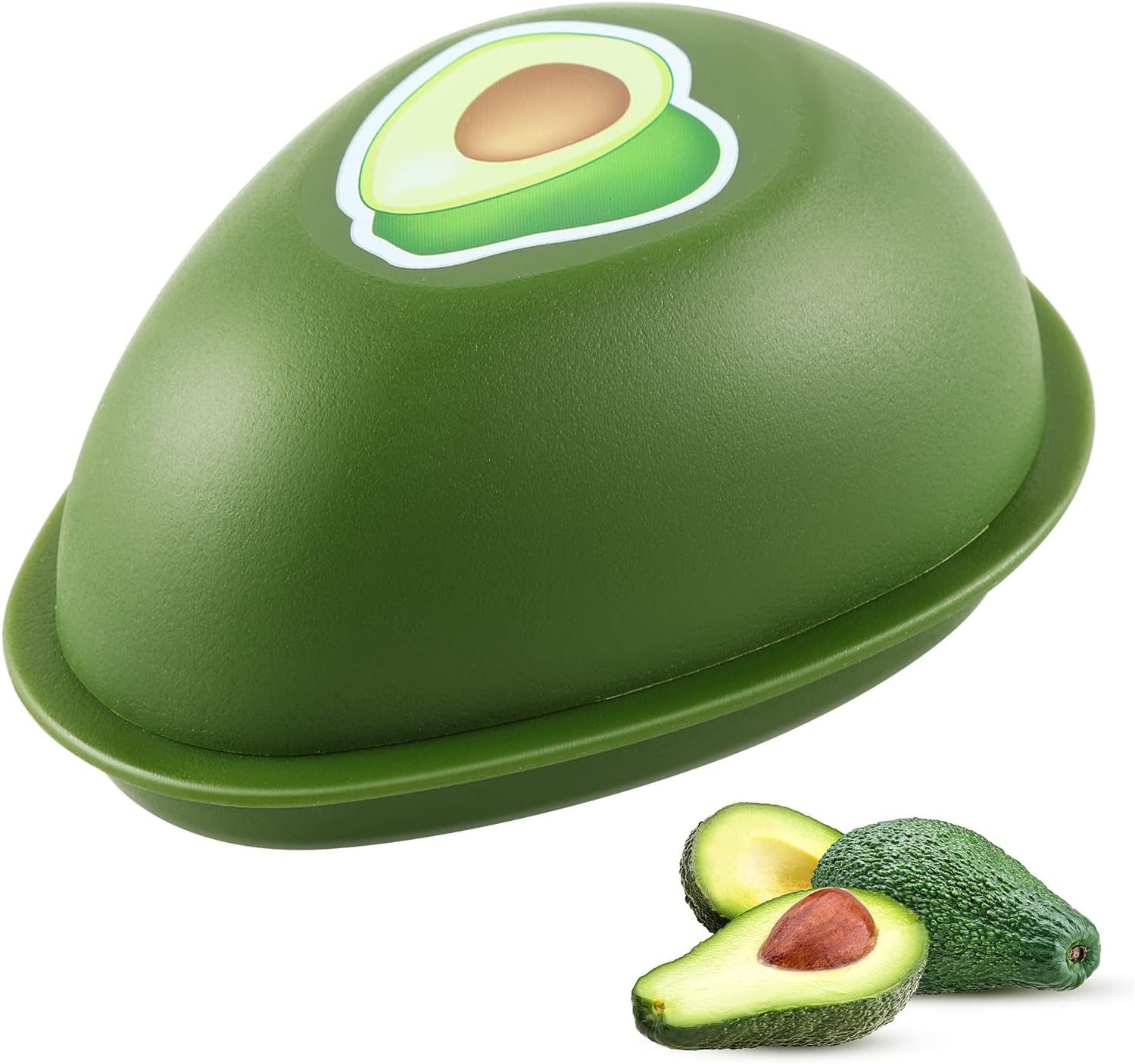 FELIXLEO Aufbewahrungsbox Avocado Behälter Kühlschrank Wiederverwendbar Frischhalter