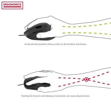 Speedlink PIAVO Vertikal ergonomische Maus