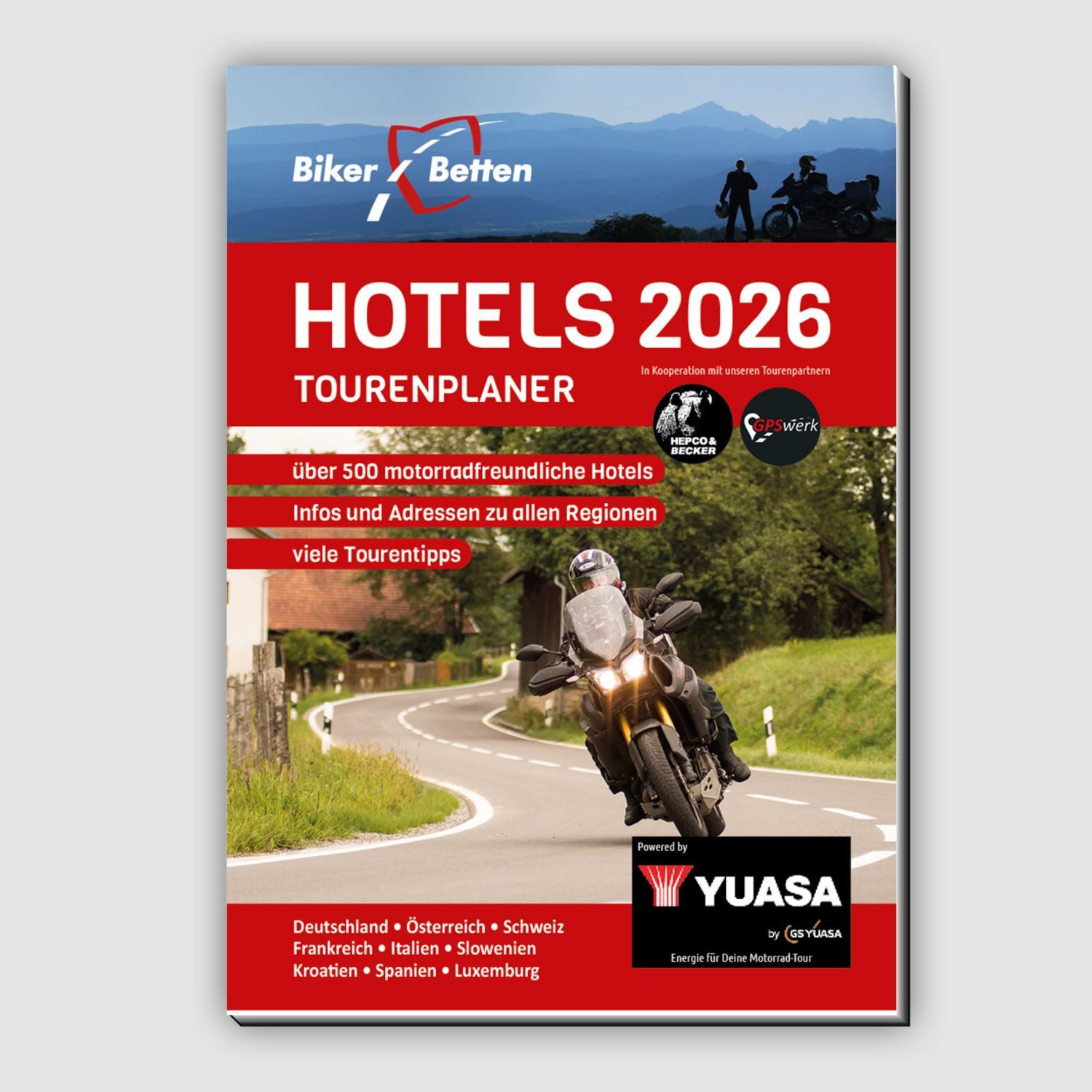 Bikerbetten Hotels 2026 / Bikerbetten-TVV Touristik Verlag GmbH