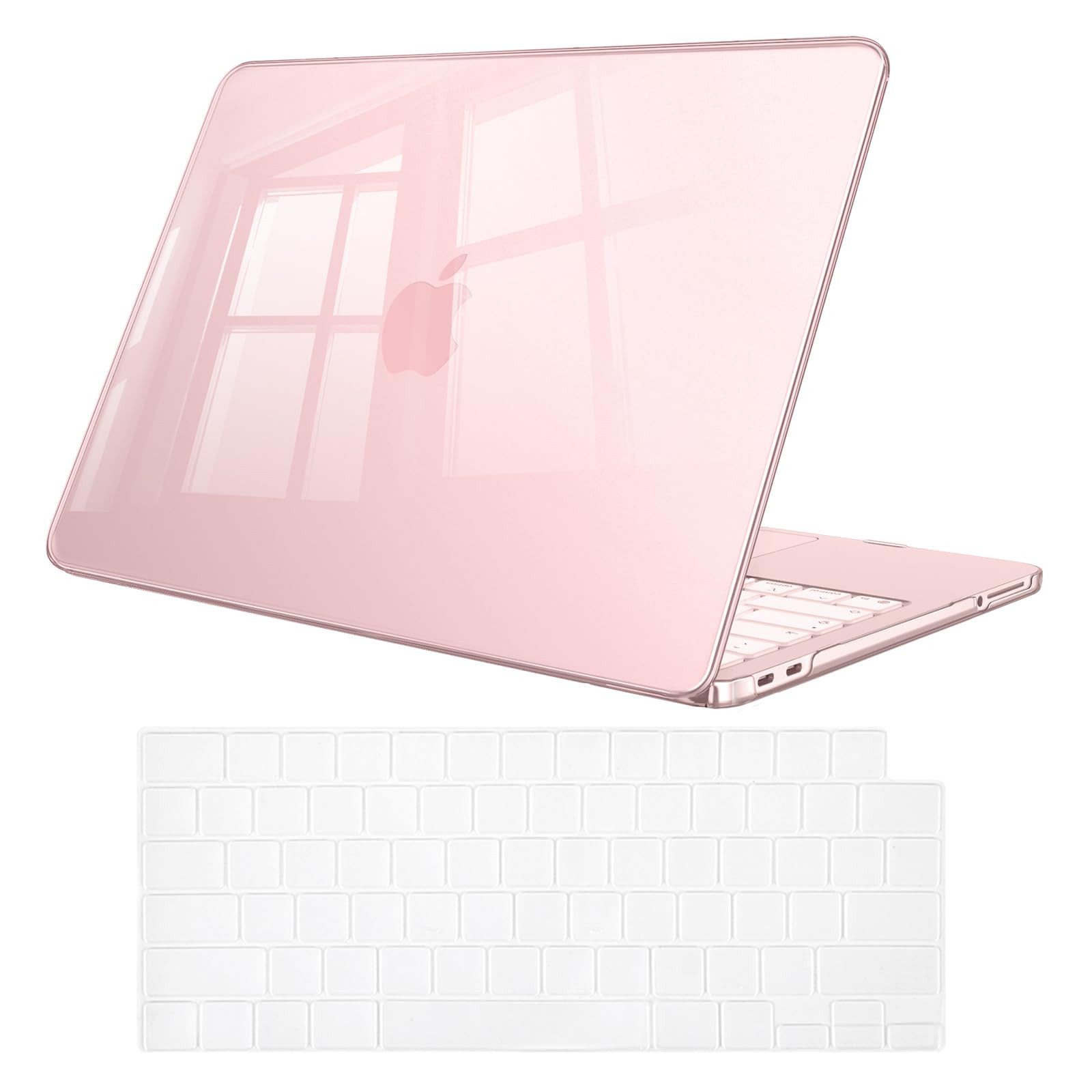 Fintie Laptop-Hülle Kompatibel mit MacBook Neo 13 Zoll A3404 mit A18 Pro Chip 2026, Ultradünne Hartschale Schutzhülle Snap Cover + Tastaturabdeckungen
