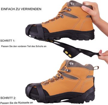 Henreal Spikes 1 Stück Schuhspikes,Schuhkrallen,Steigeisen,Schuh Spikes Bergschuhe