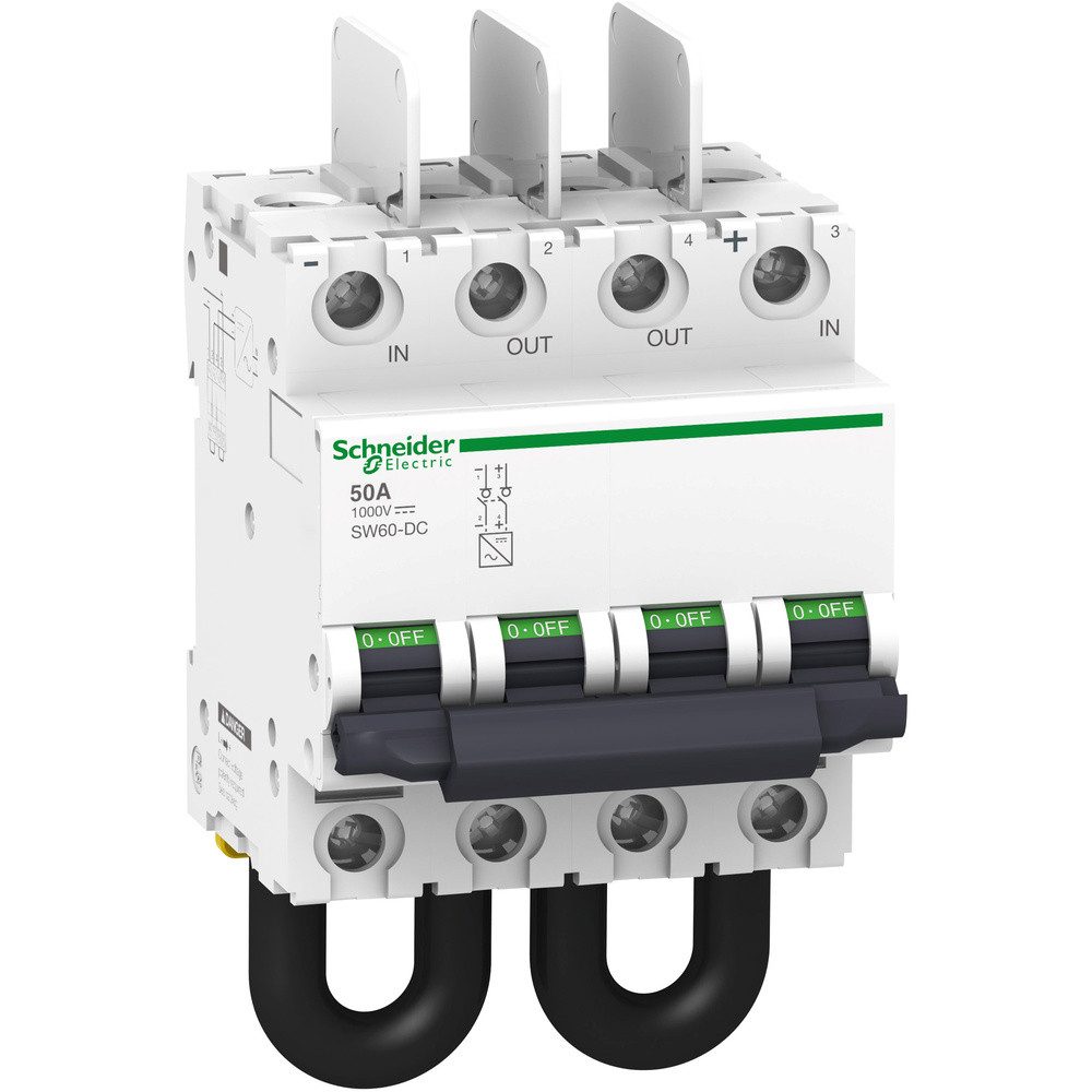Stromverteiler Lasttrennschalter 50 A 1000 V Schneider Electric A9N61699