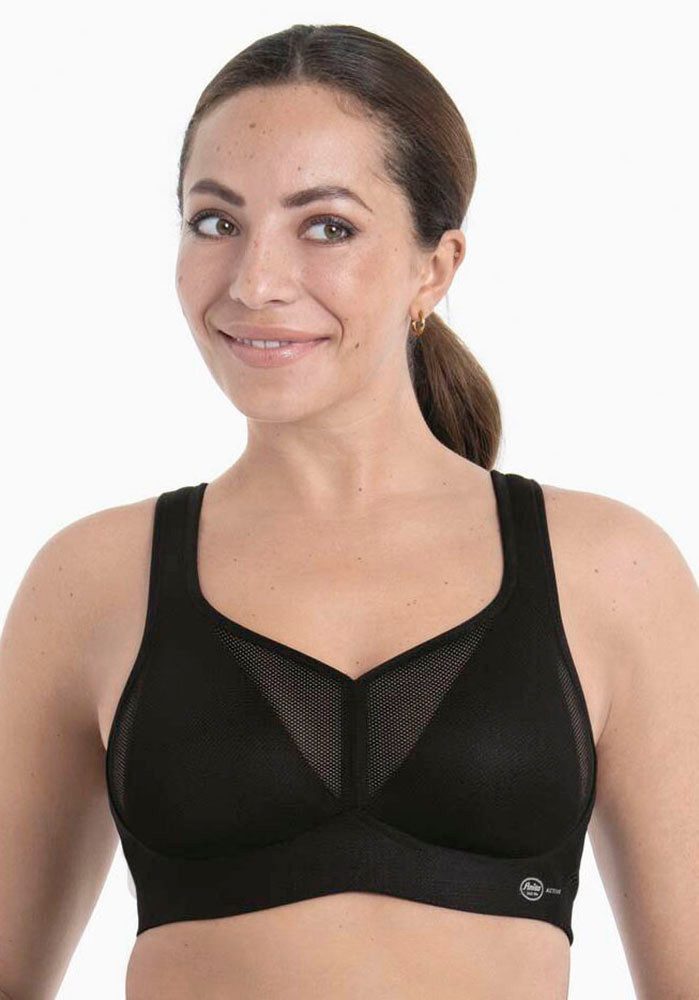 Anita Active Sport-BH Atmungsaktive Schale in triangelform, ultraleichtes Netz im Außencup