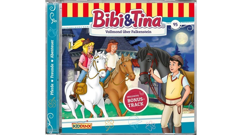 Hörspiel-CD Bibi und Tina 095 - Vollmond über Falkenstein