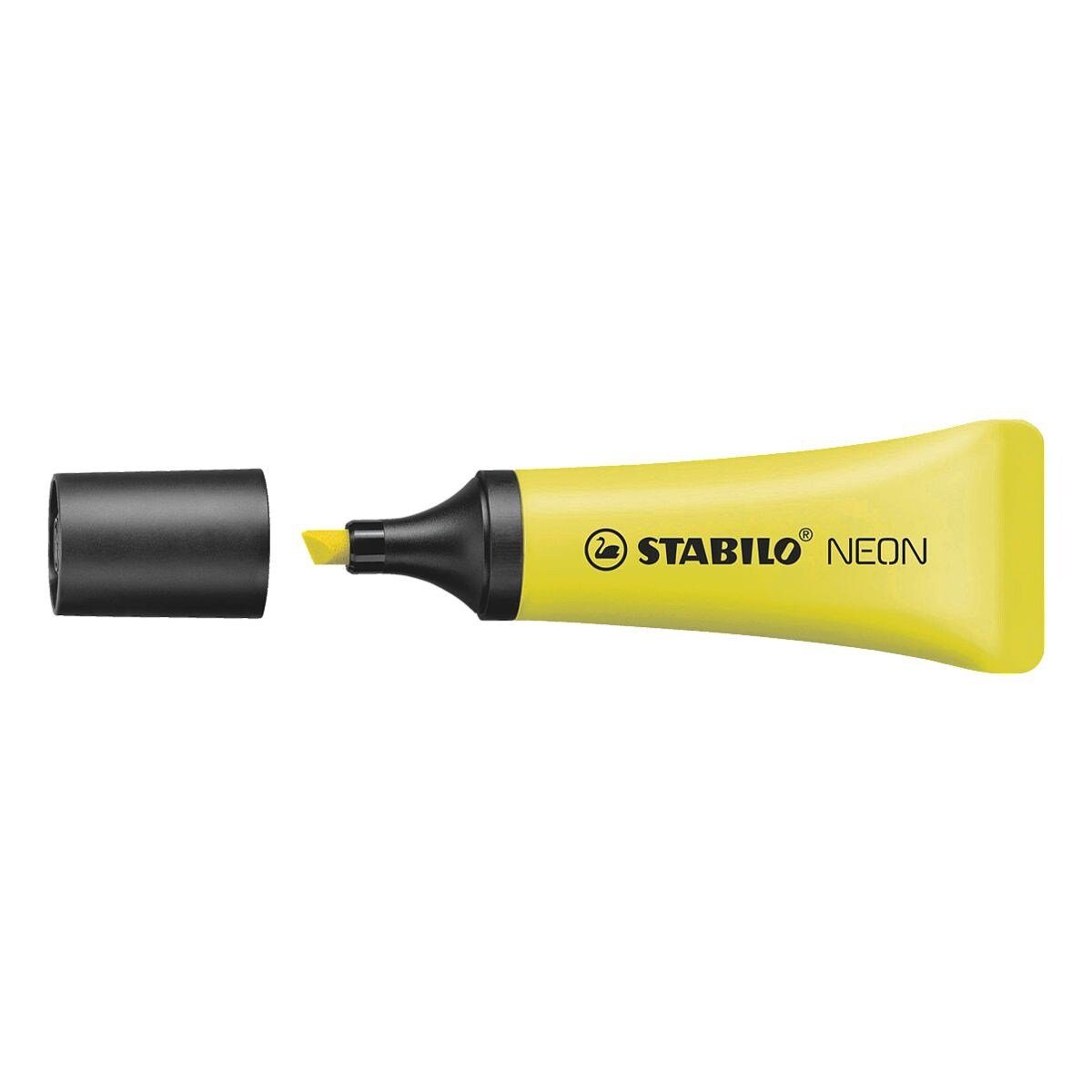 STABILO Marker NEON, (1-tlg), Textmarker in Neonfarbe