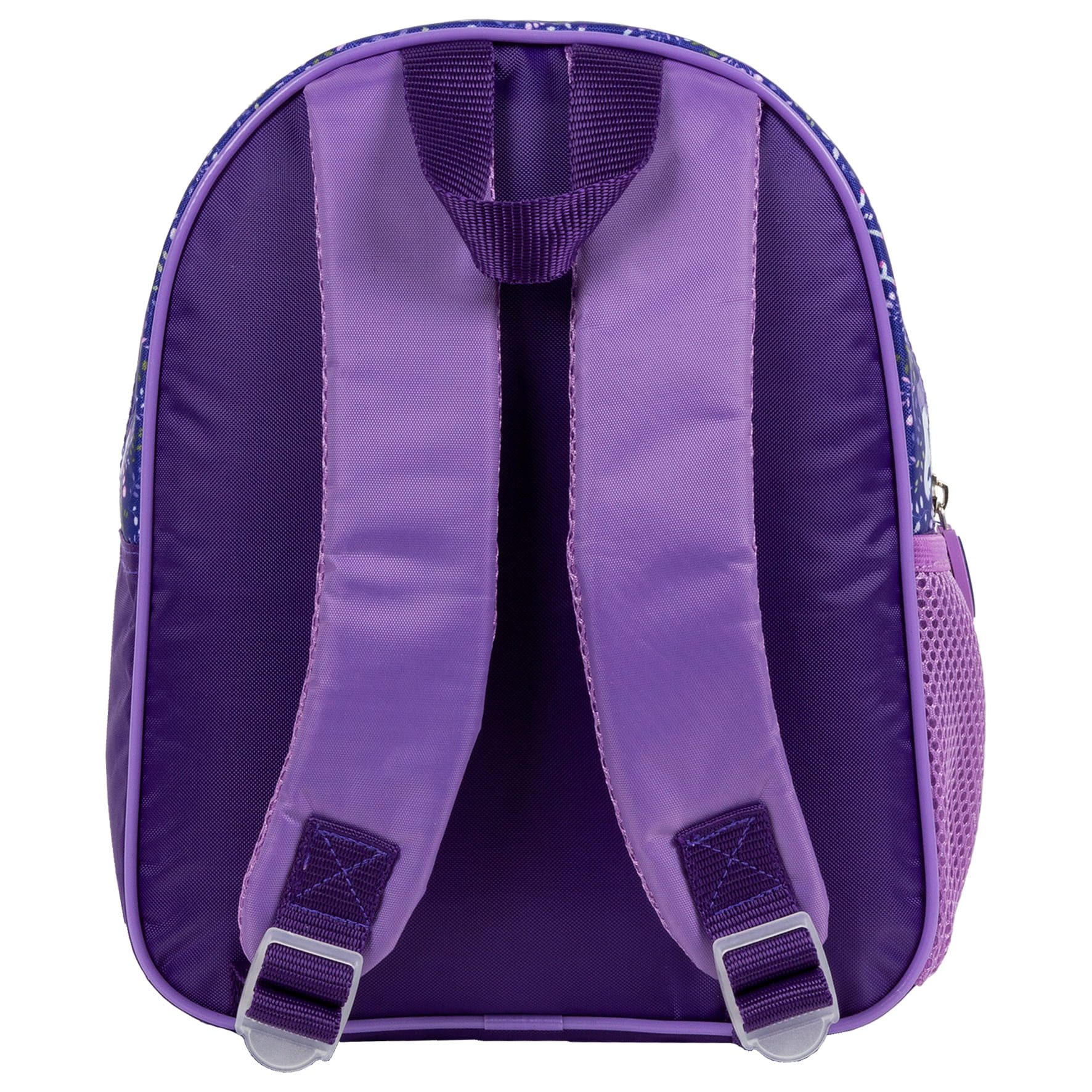DERFORM Kinderrucksack Pferde Pony Rucksack ca. 30 cm Kindergarten Tasche Pferd lila (1-tlg)