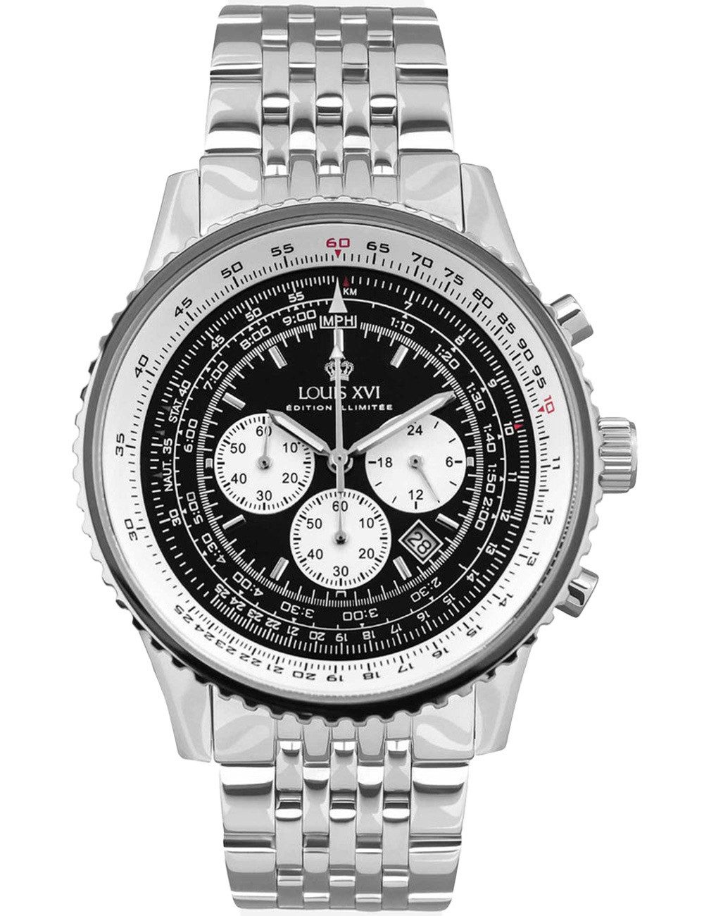 Quarzuhr Louis XVI LXVI3420 Herrenuhr Artagnan Chrono Limited 48mm 5ATM Louis XVI LXVI3420 Herrenuhr Artagnan Chrono Limited 48mm 5ATM