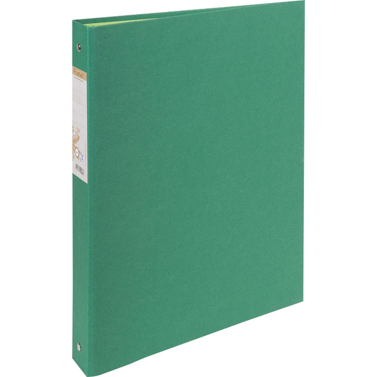 EXACOMPTA Ringbuchmappe EXACOMPTA Ringbuch, 2-Ring-Mechanik, DIN A4, dunkelgrün