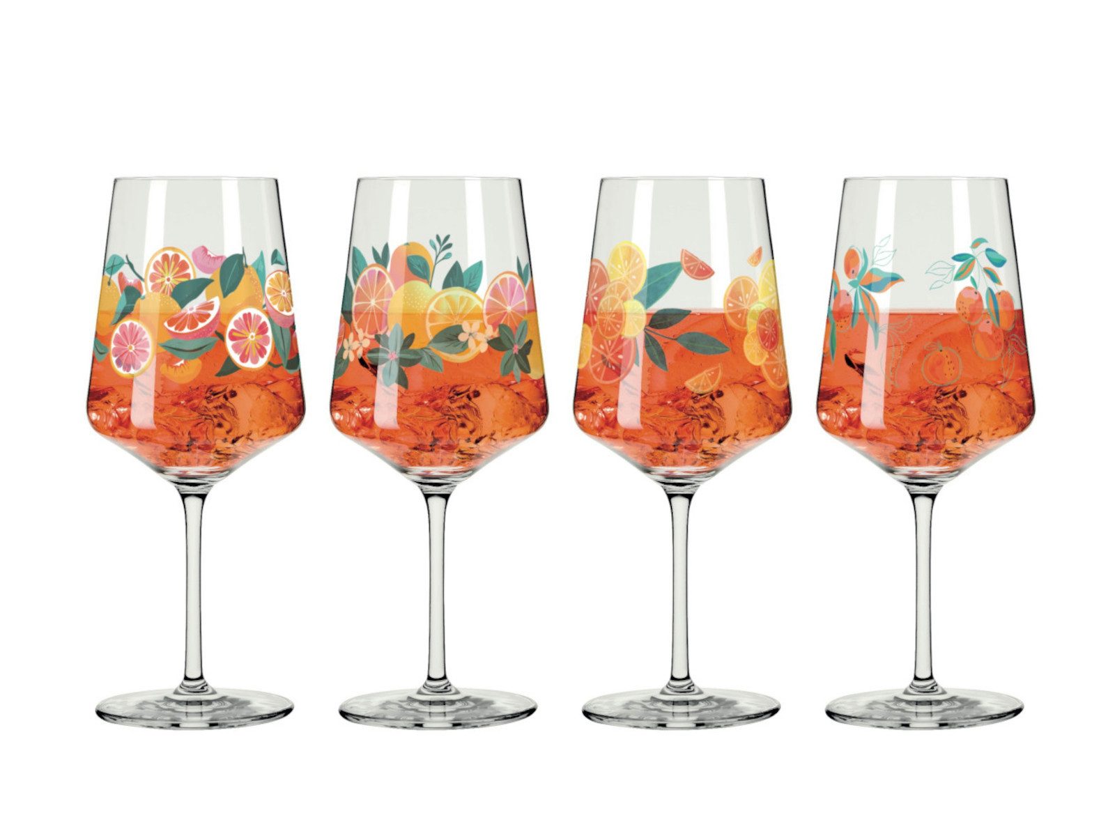 Ritzenhoff Gläser-Set Sommerrausch Aperizzo 4er Set F25, Kristallglas – Bild 4 von 5