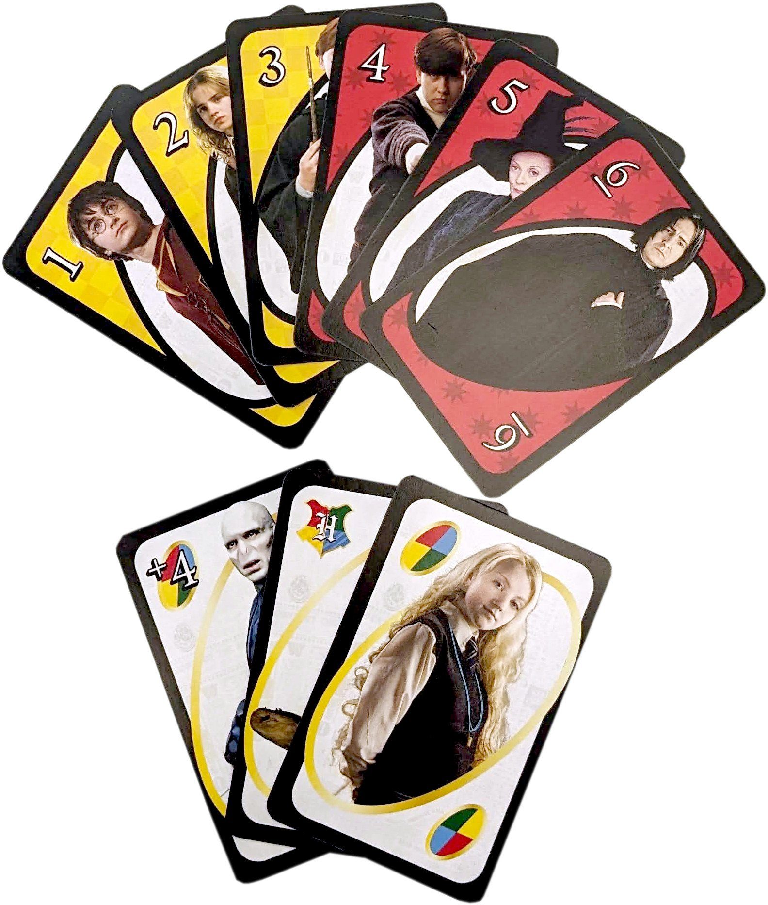Mattel® Spiel UNO - Harry Potter, Kartenspiel